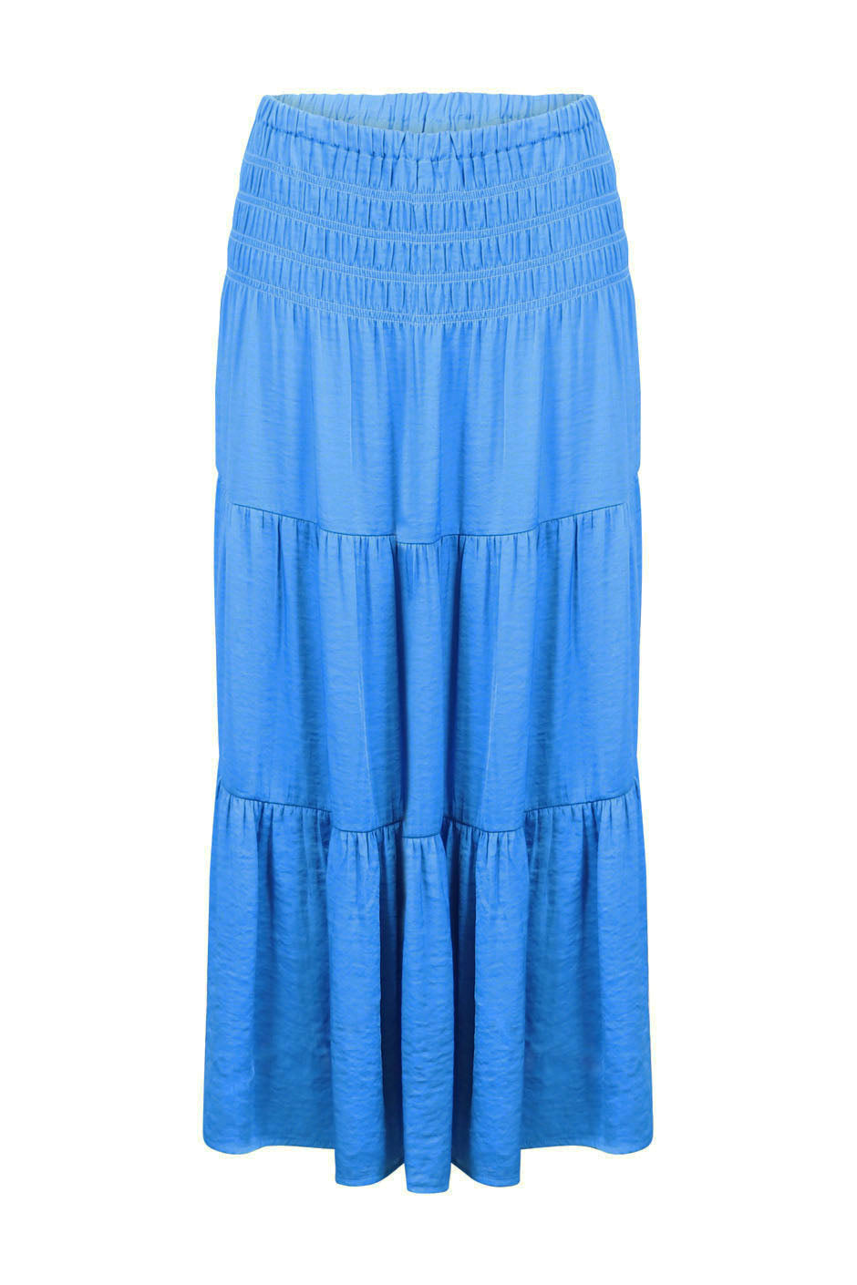 Cleo Soft Tiered Midi Skirt