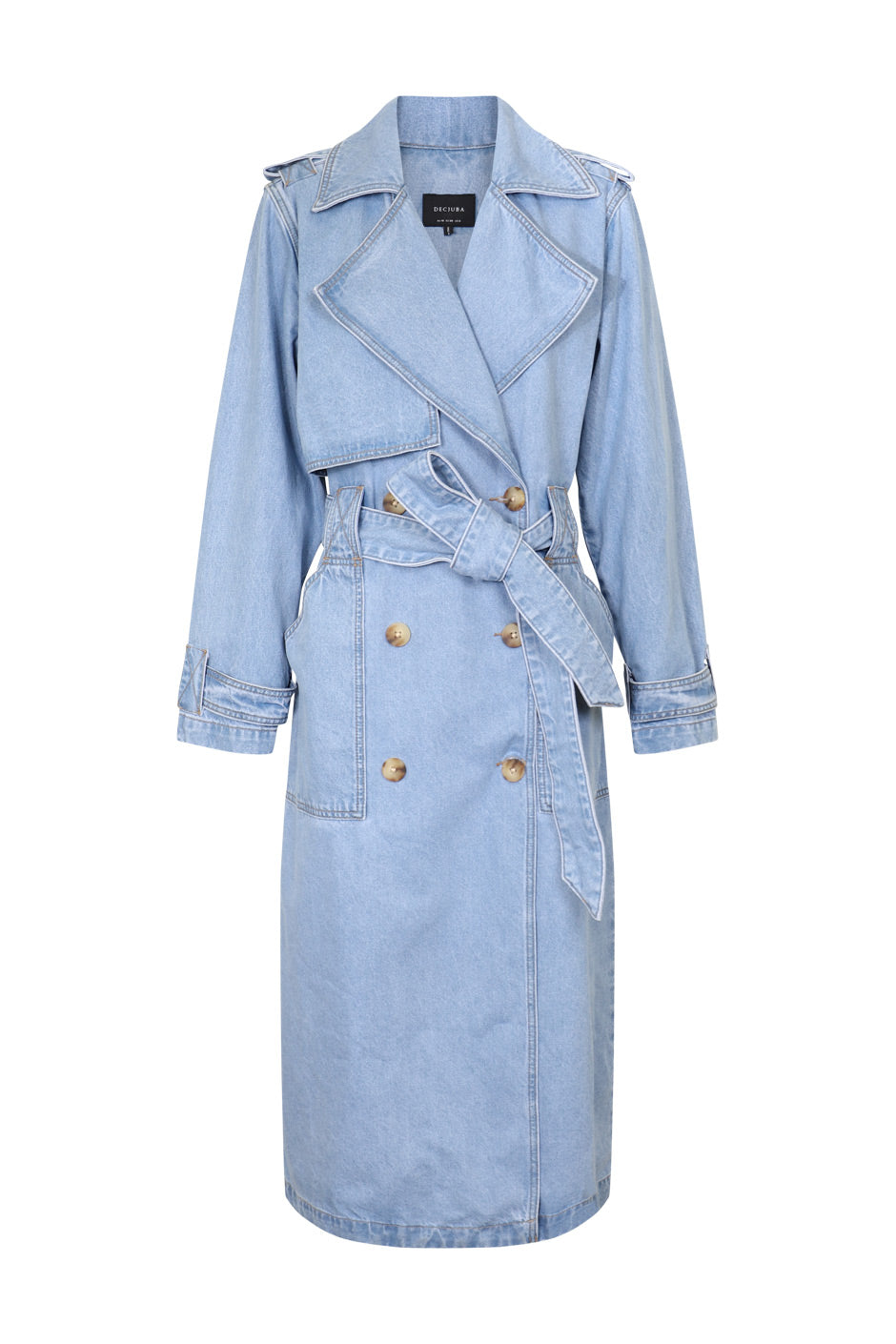 Milana Denim Trench Coat