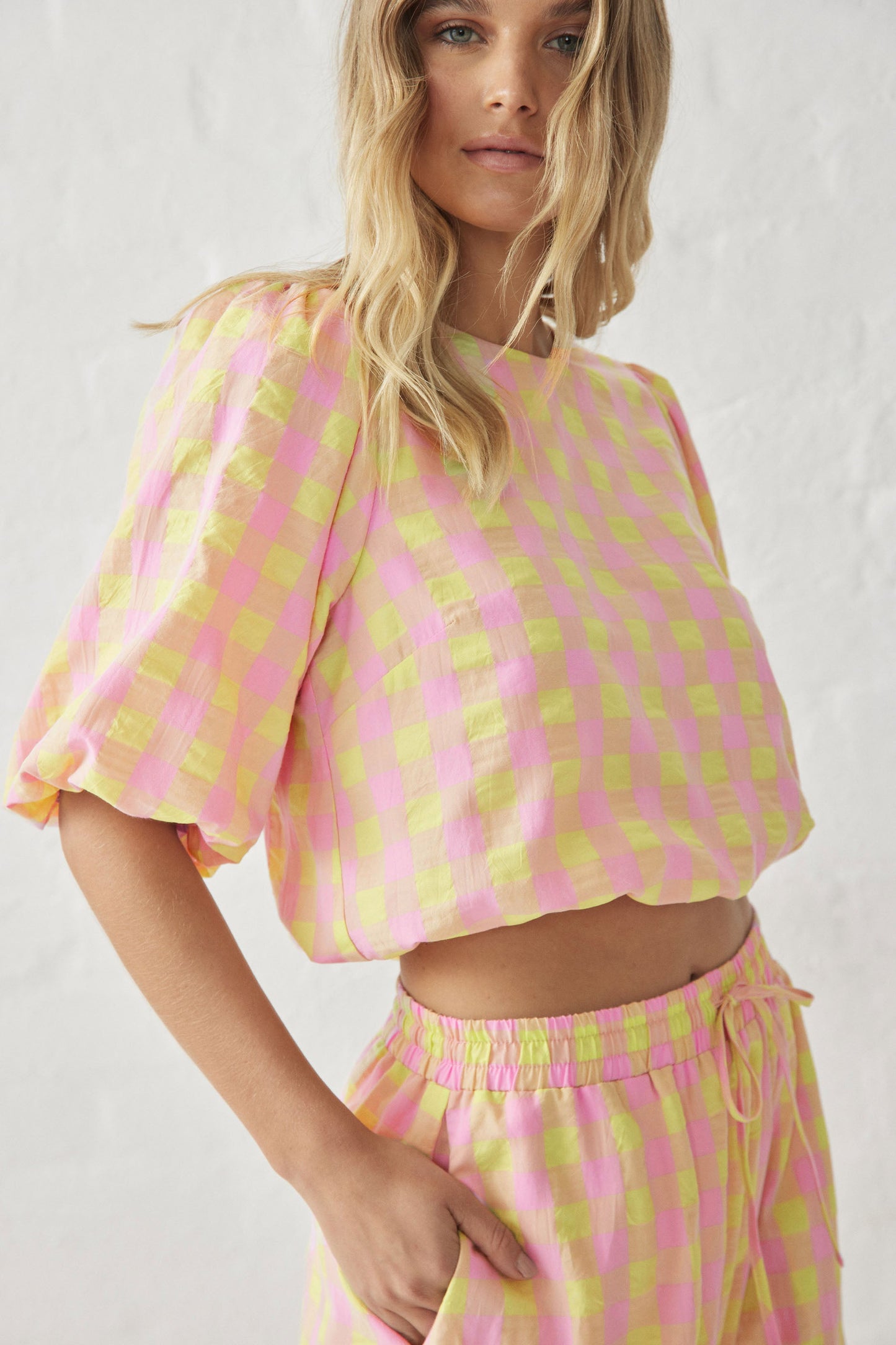 Holly Gingham Top