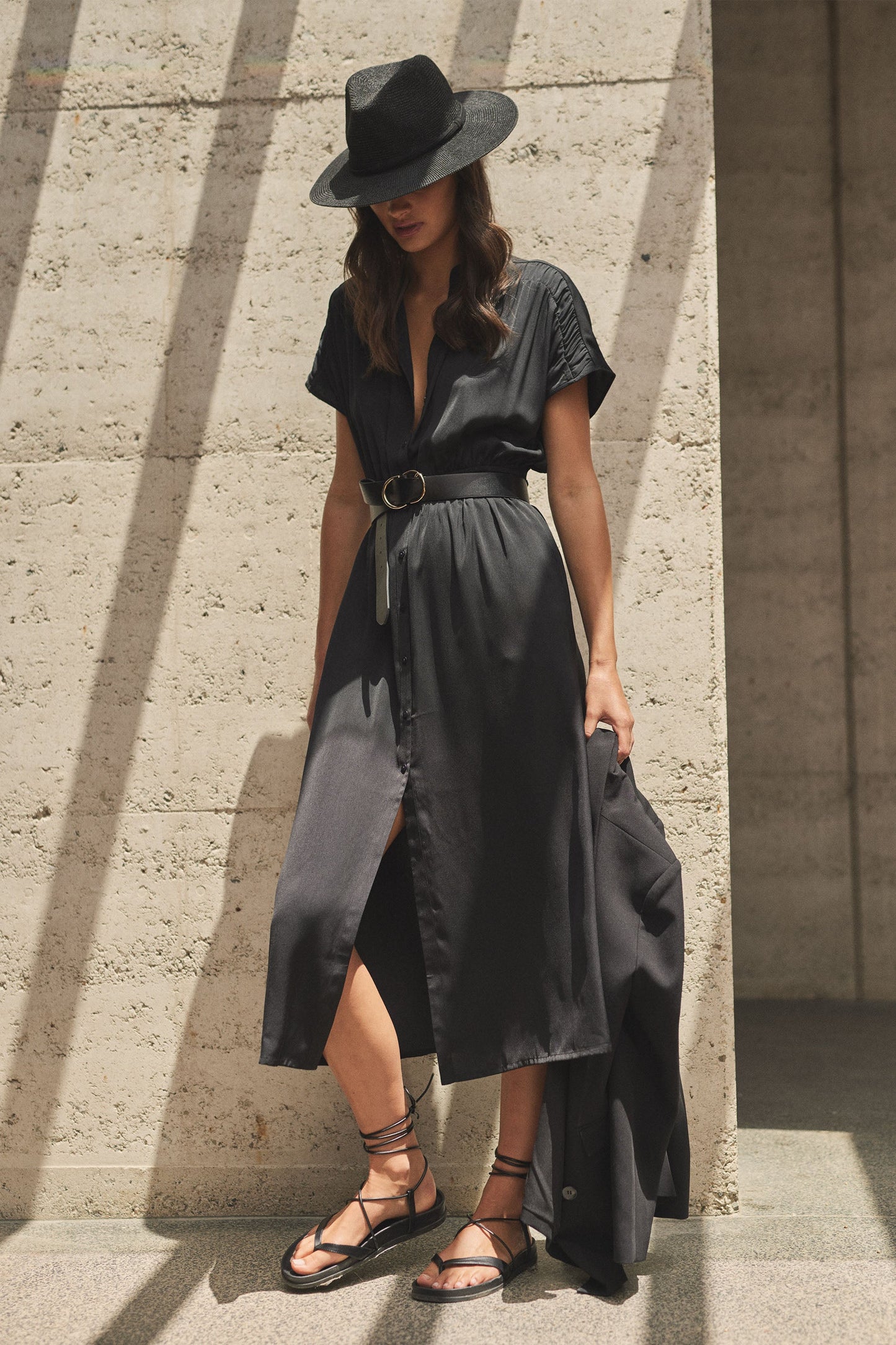 Victoria Shirred Waist Dress