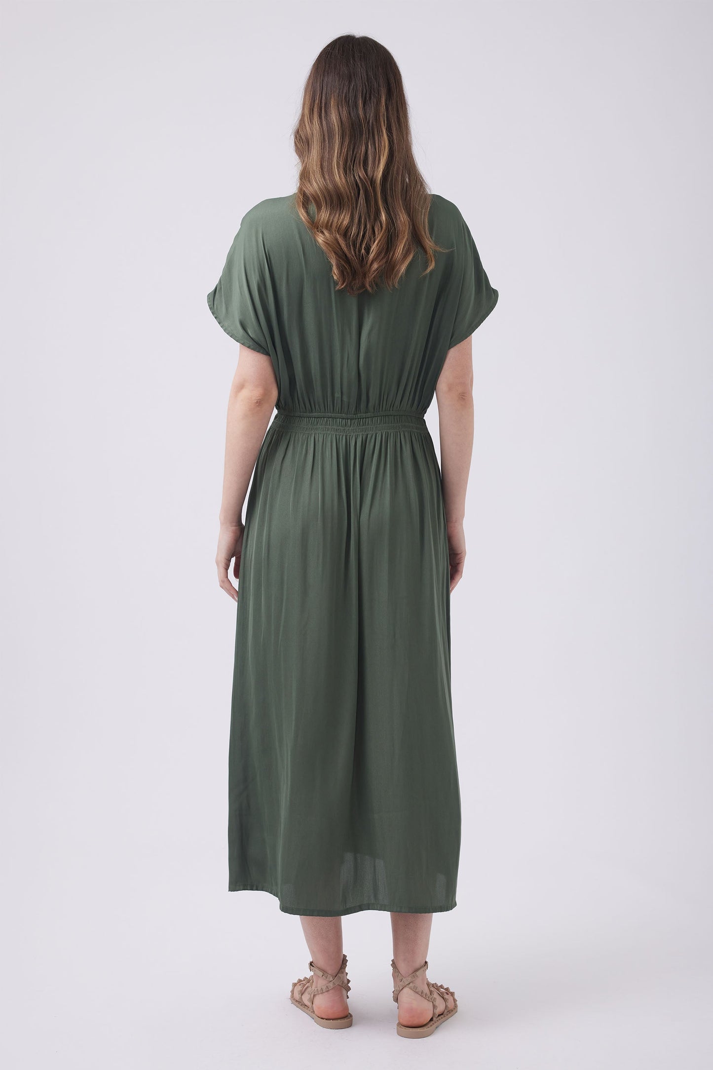 Victoria Shirred Waist Dress