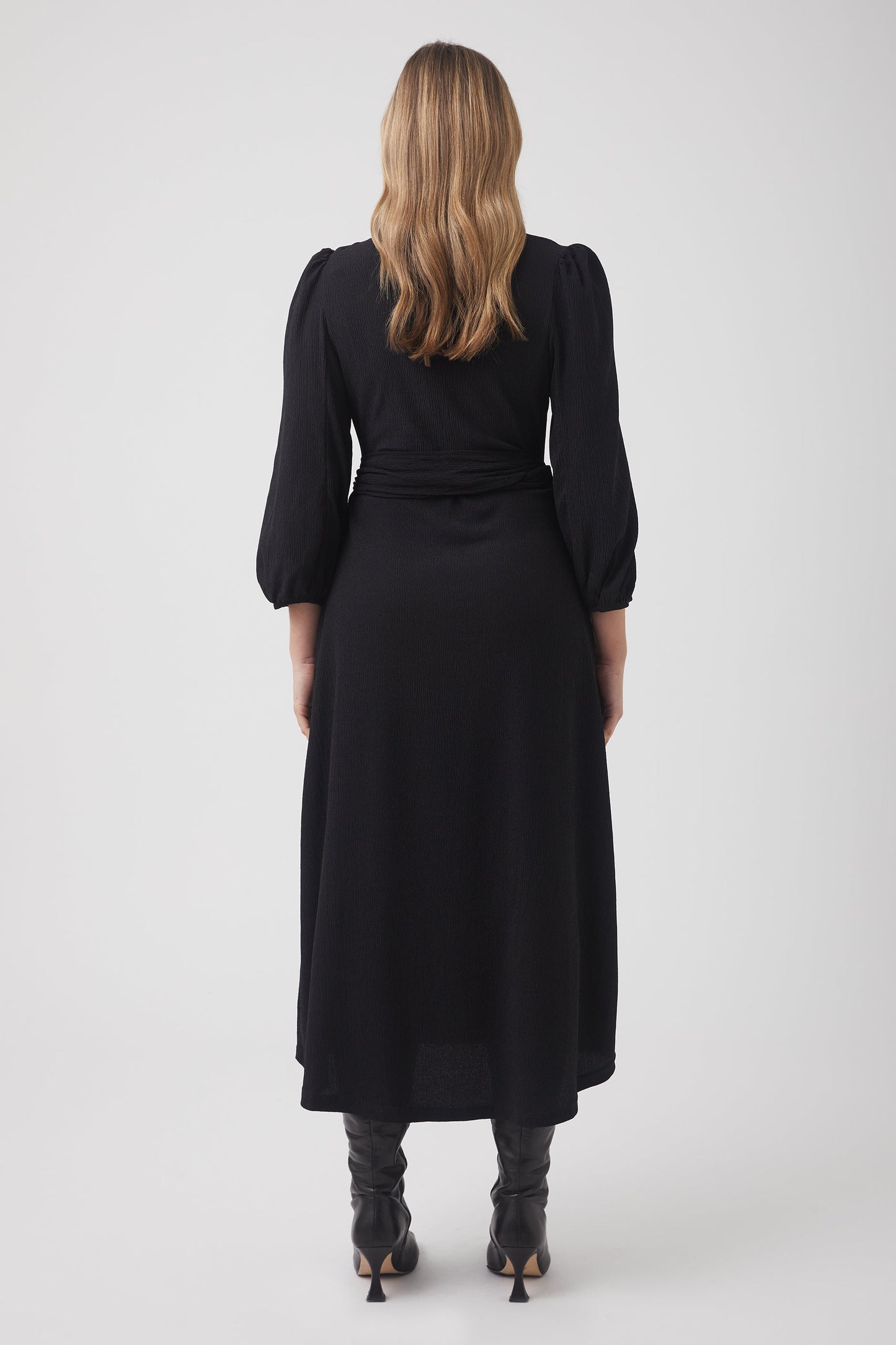 Nessy Wrap Midi Dress
