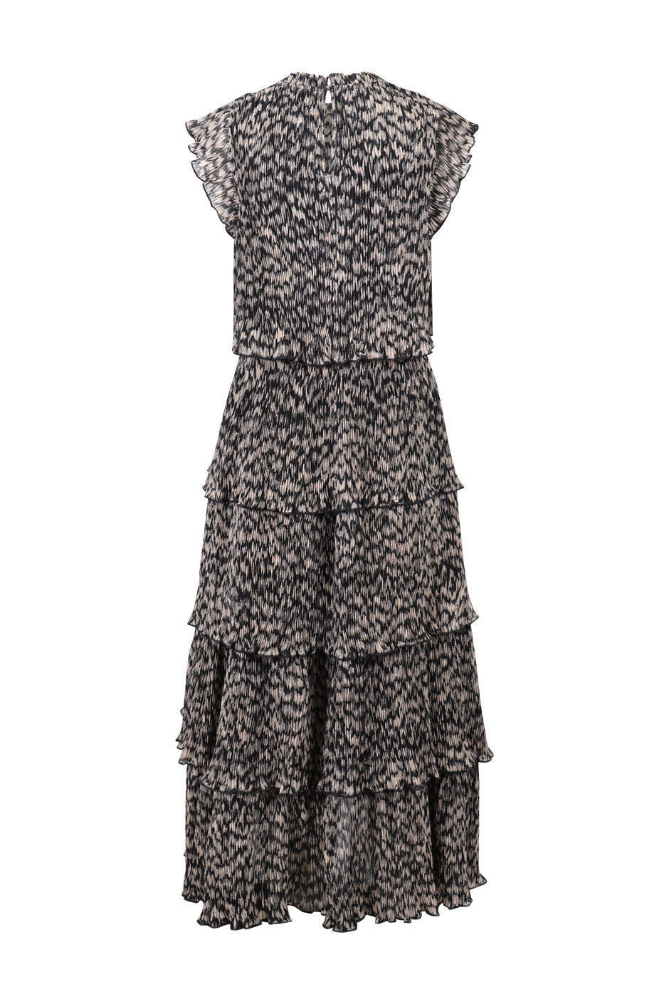 Quinn Ruffle Midi Dress