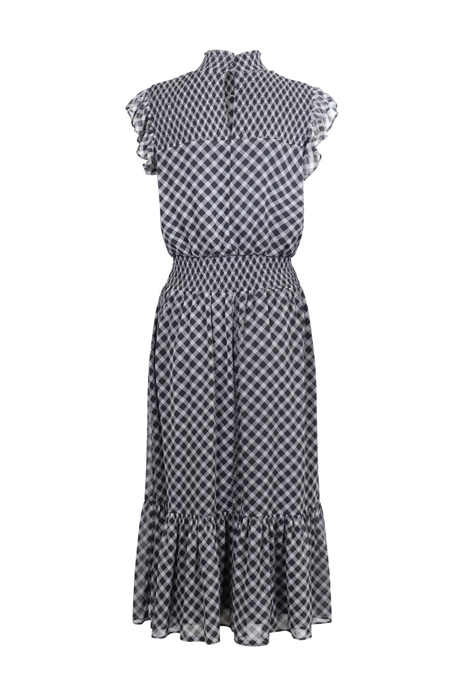 Amy Shirred Waist Midi Dress