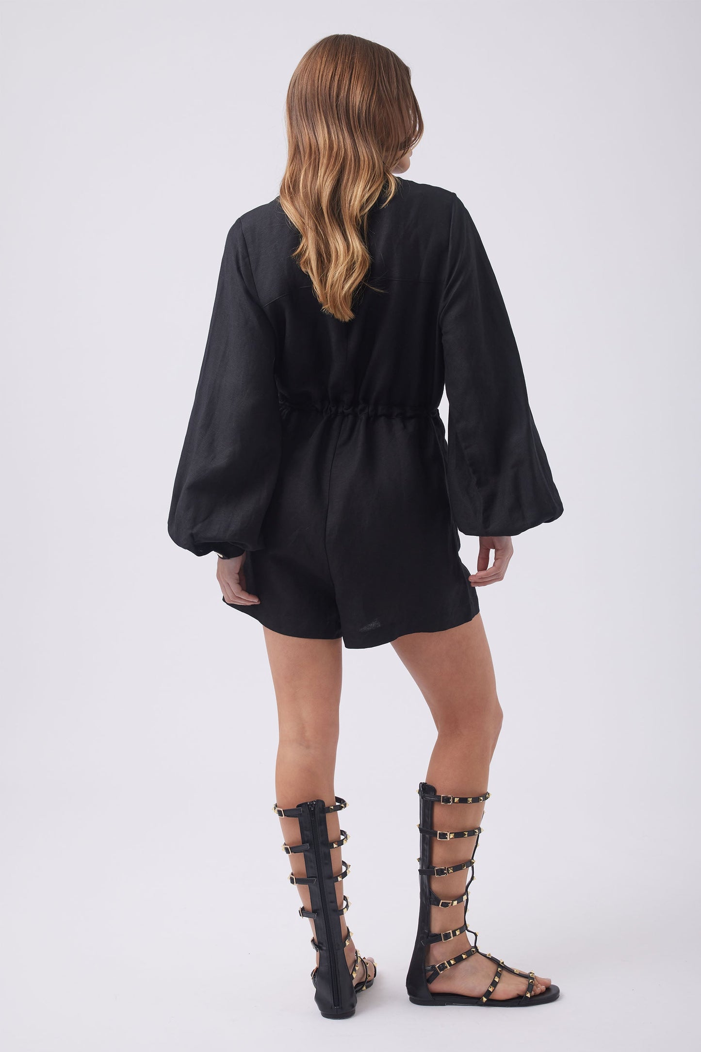 Emma Button Detail Playsuit