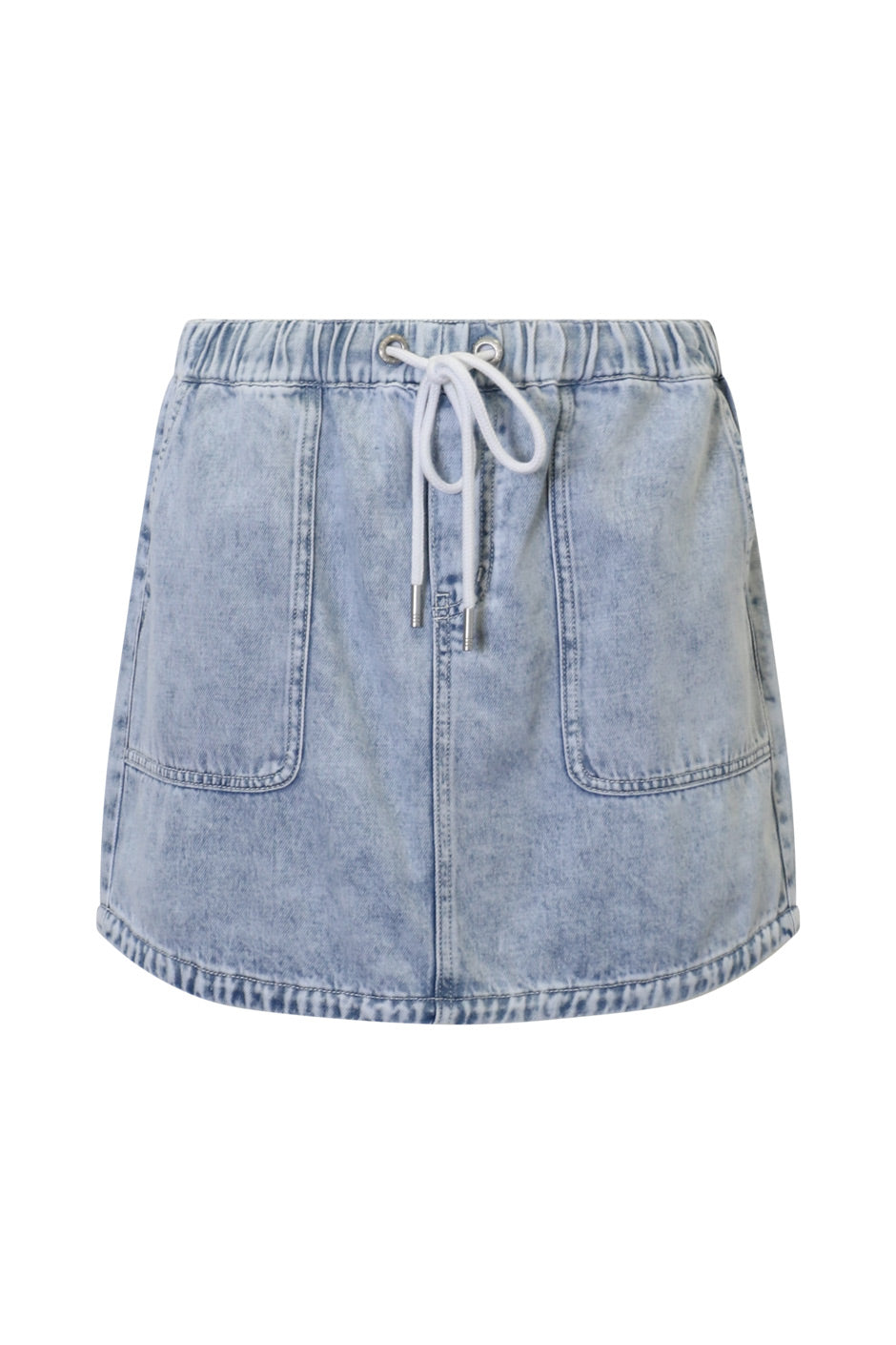 D-Luxe Denim Mini Skirt