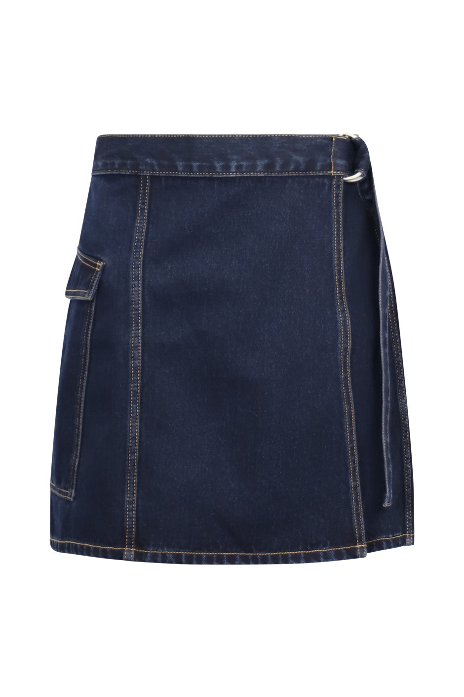Phoebe Wrap Mini Skirt