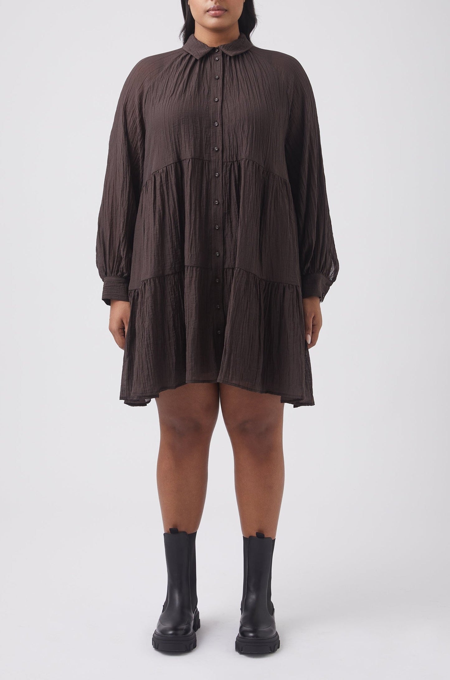 Stephanie Mini Shirt Dress