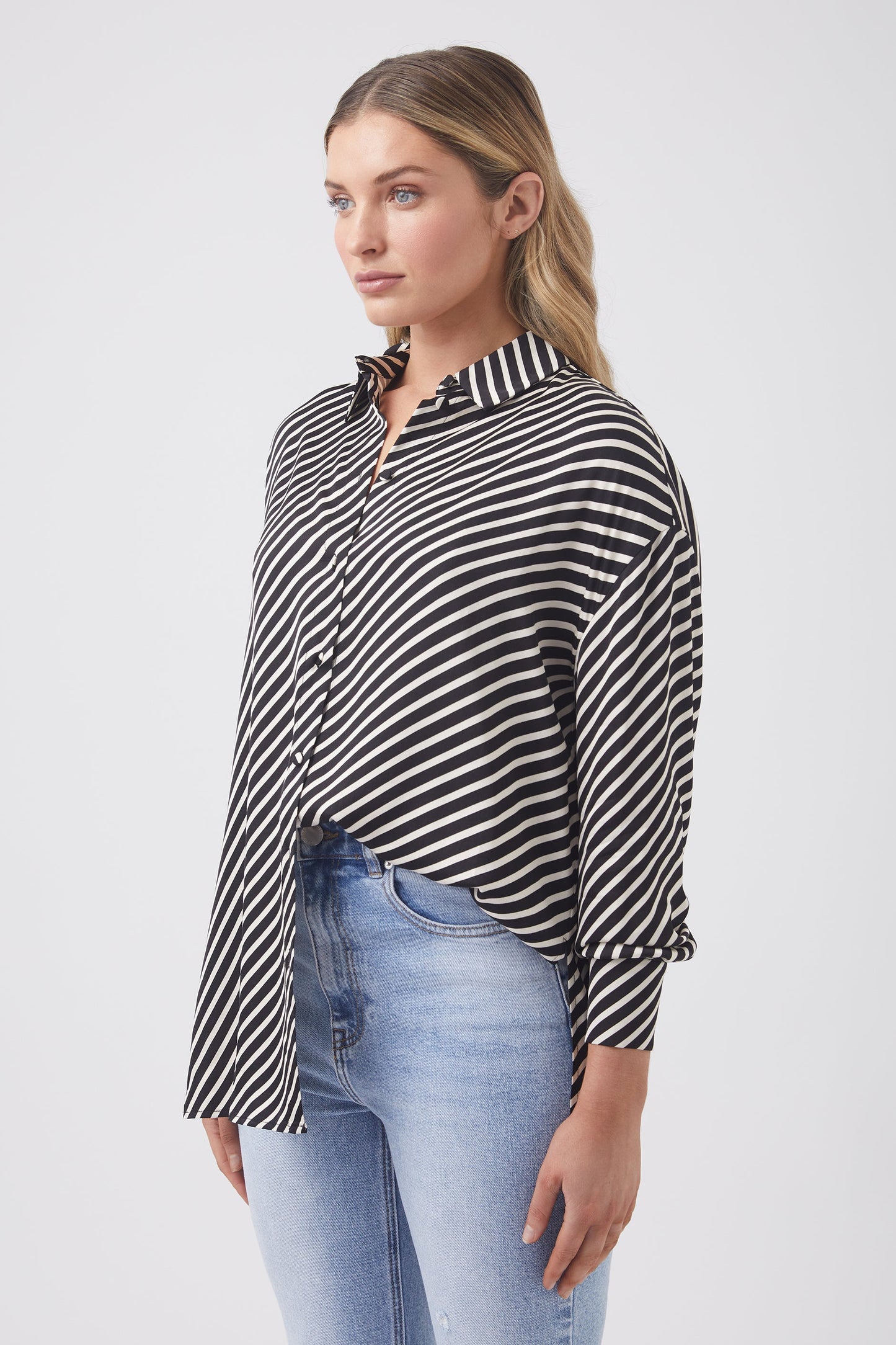 Demi Oversized Satin Shirt