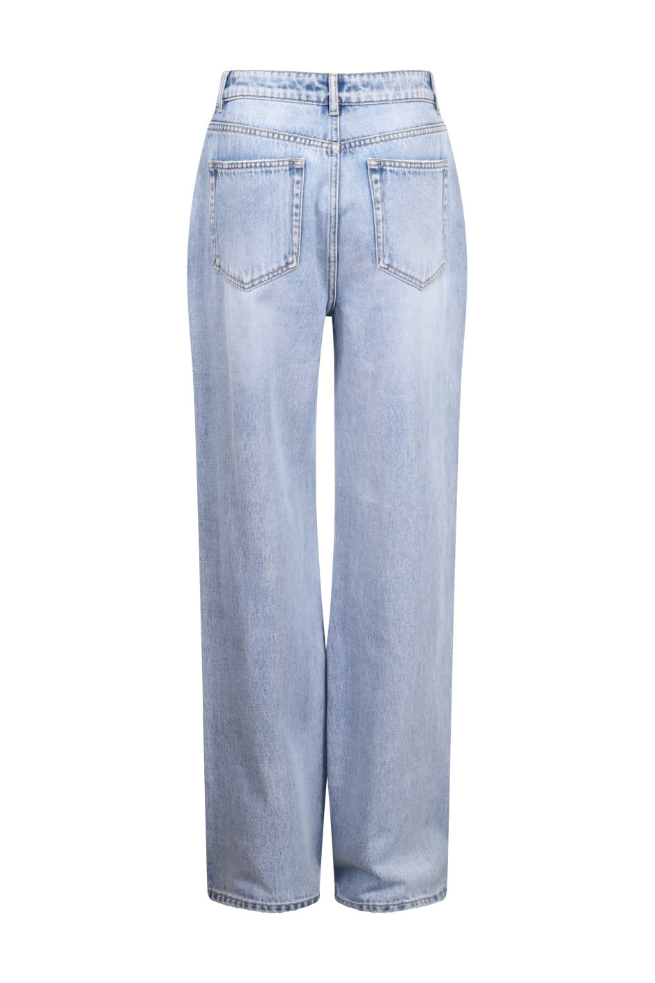 Alana Distressed Wide Leg Jean