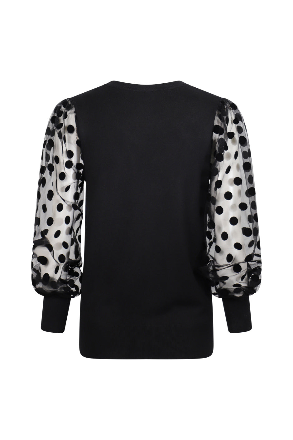Josie Spot Sleeve Knit Top