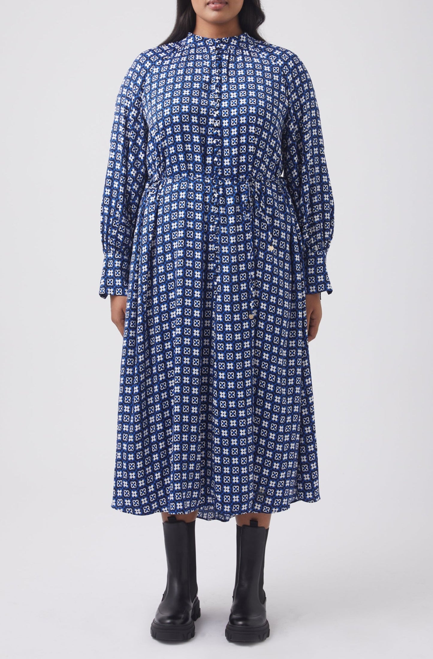 Abigail Maxi Shirt Dress