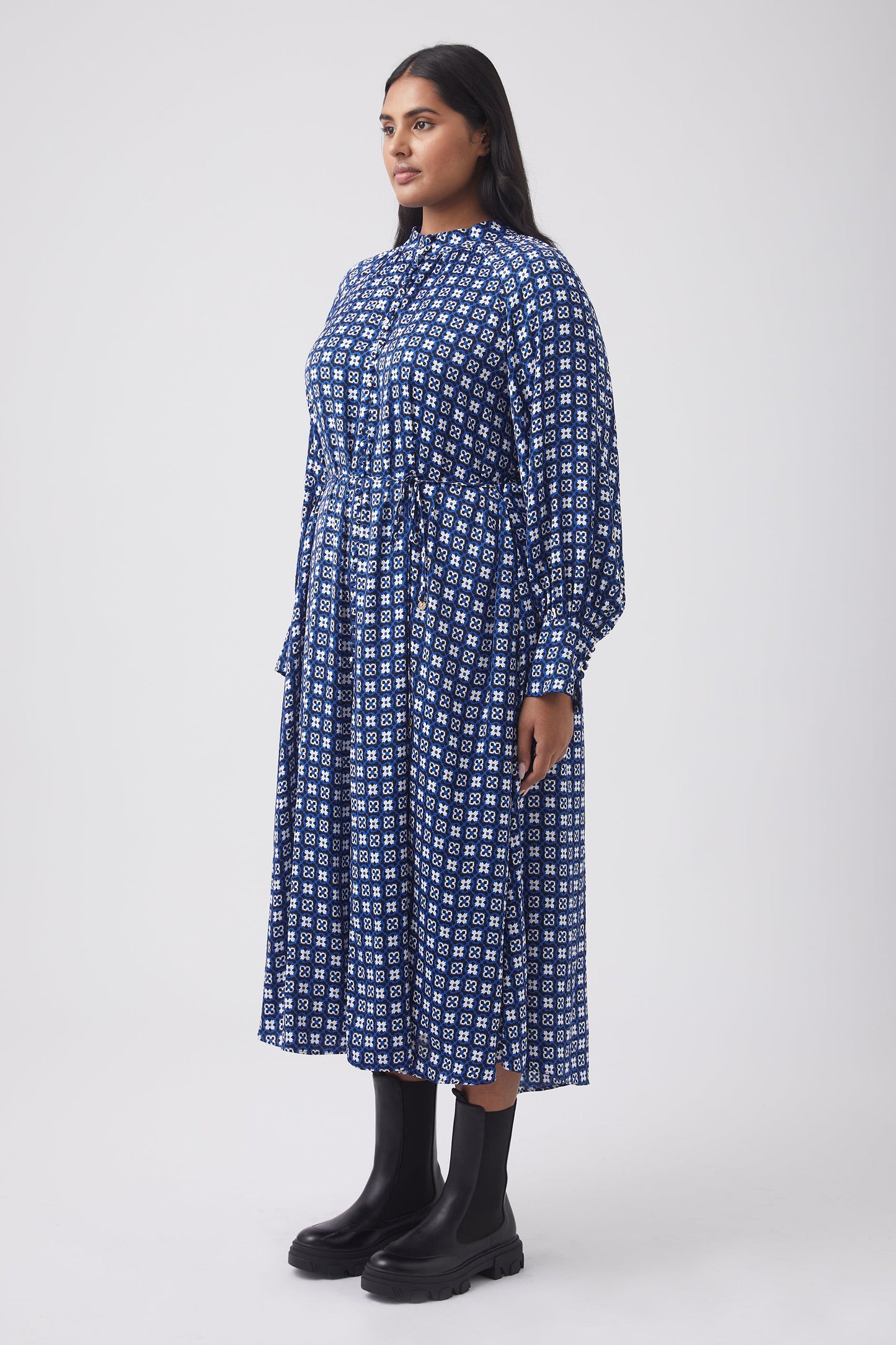 Abigail Maxi Shirt Dress