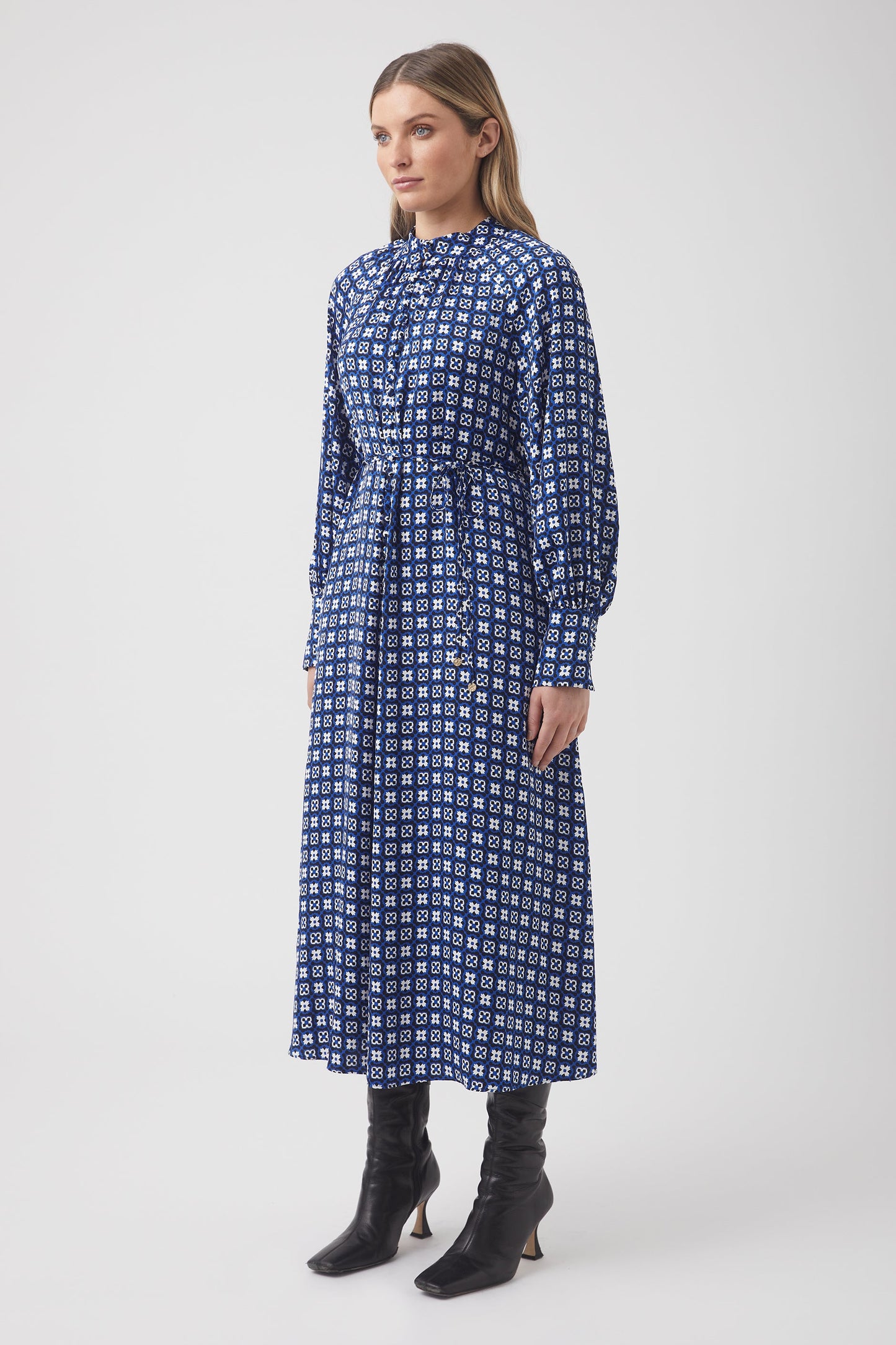 Abigail Maxi Shirt Dress