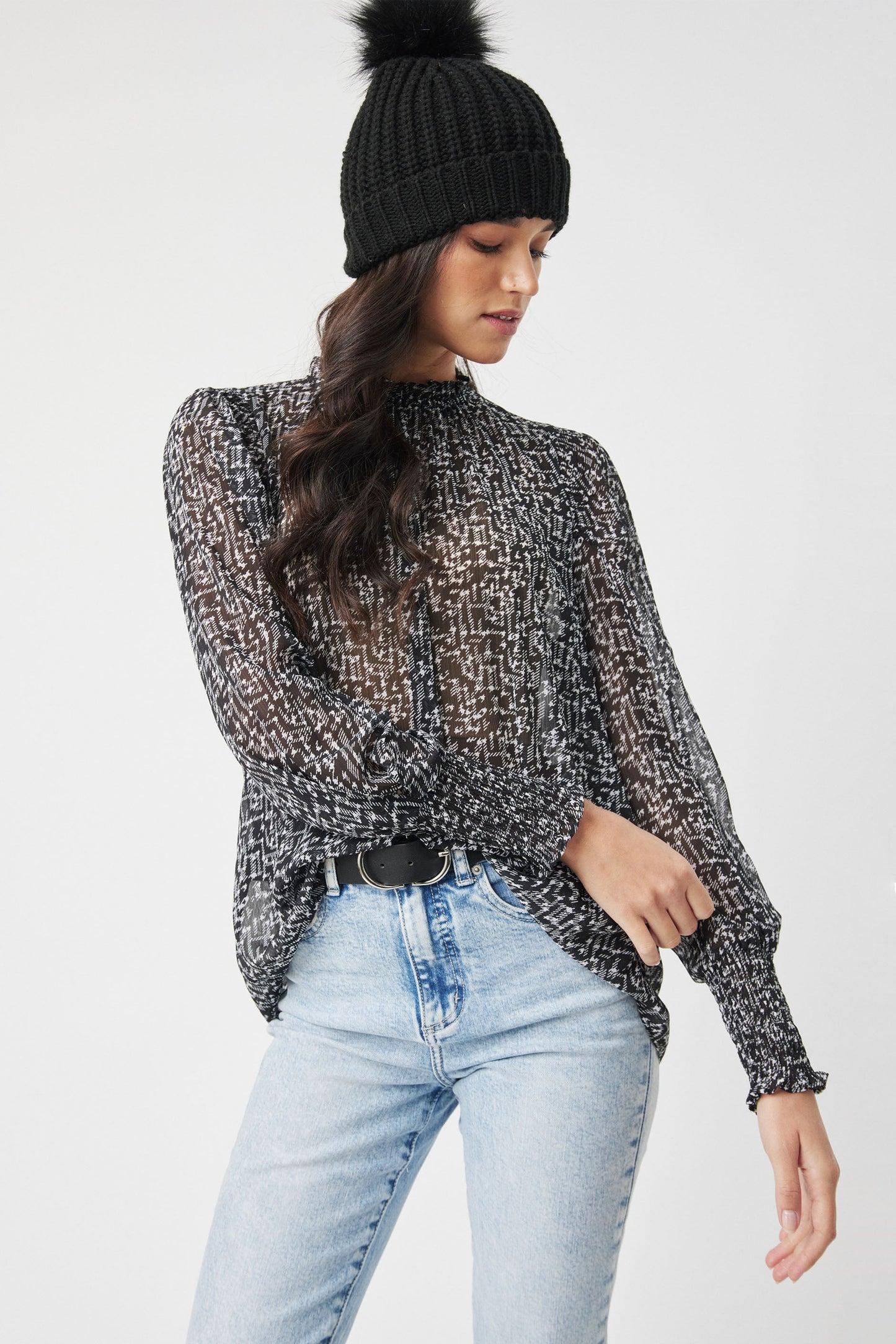 Danielle Puff Sleeve Blouse
