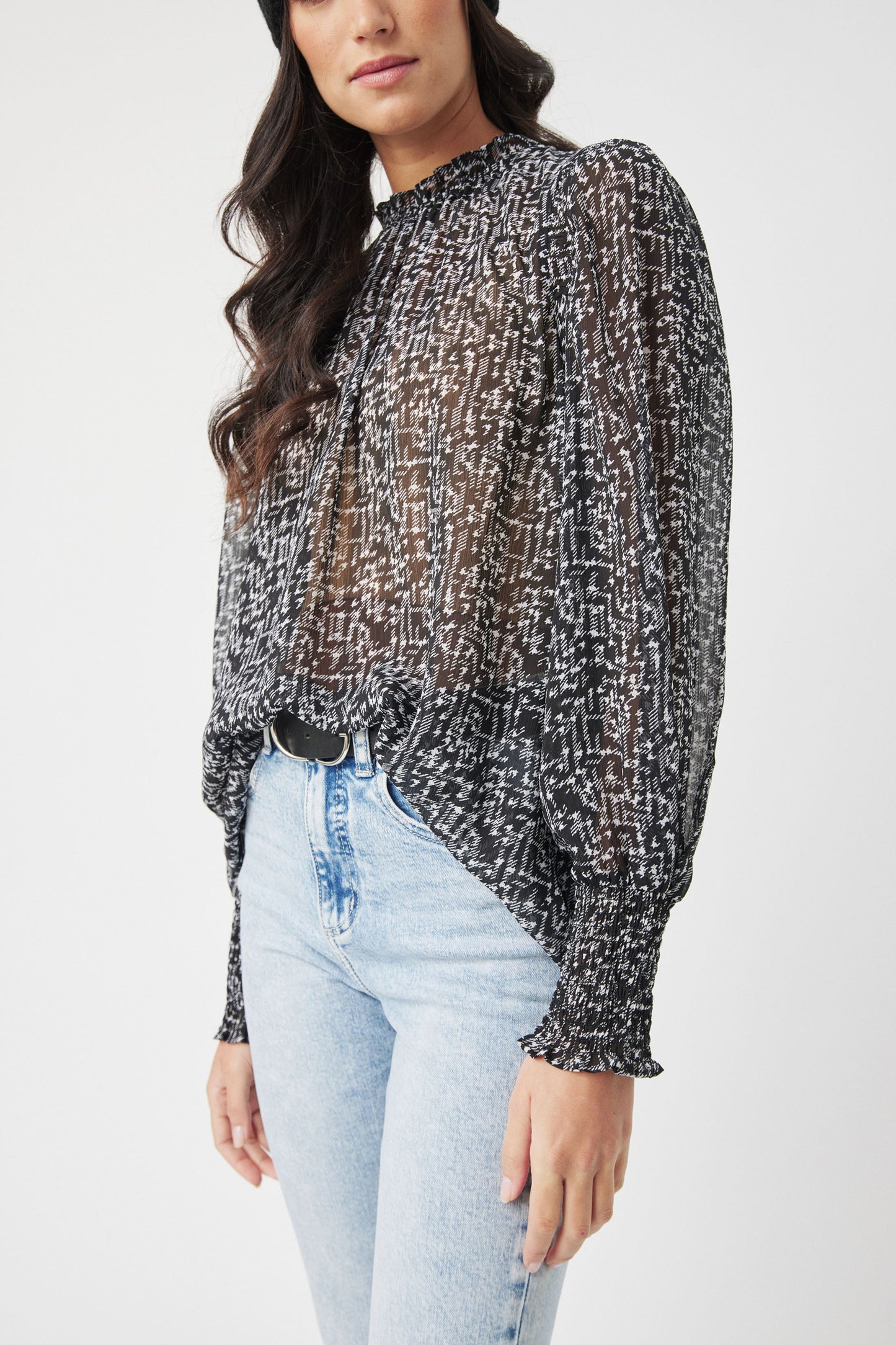 Danielle Puff Sleeve Blouse