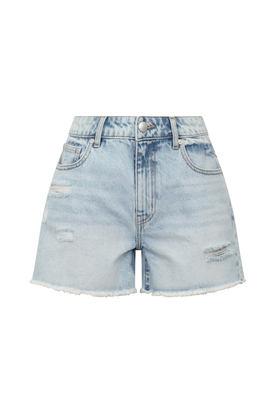Charlie Distressed Denim Short