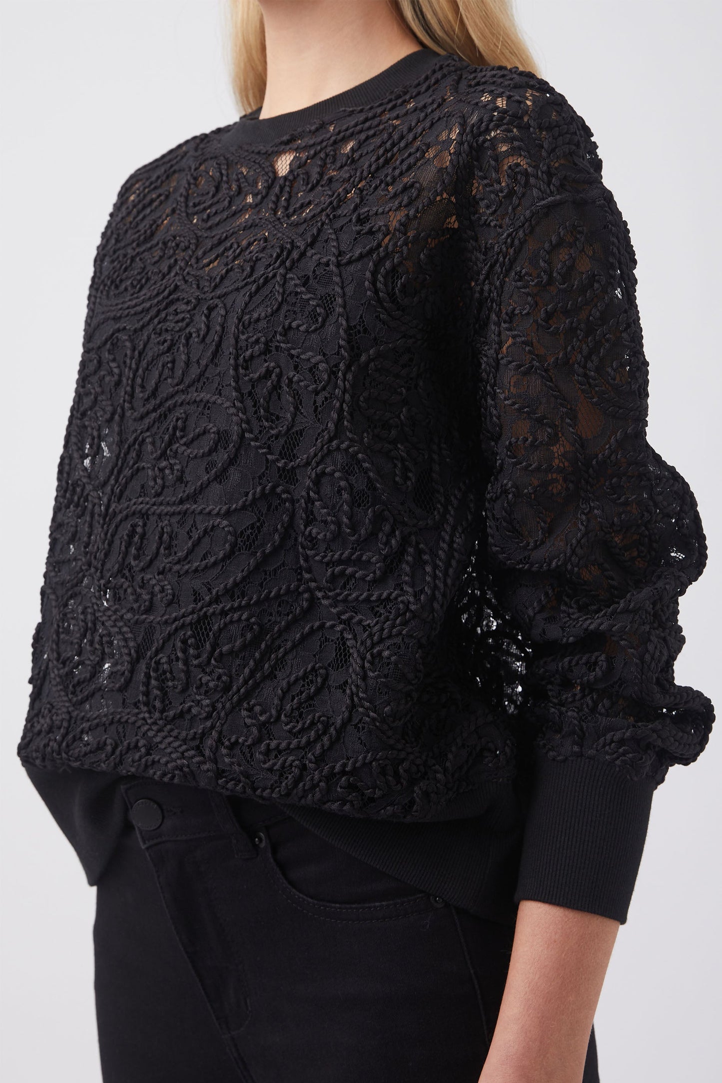 Nicole Lace Sweat