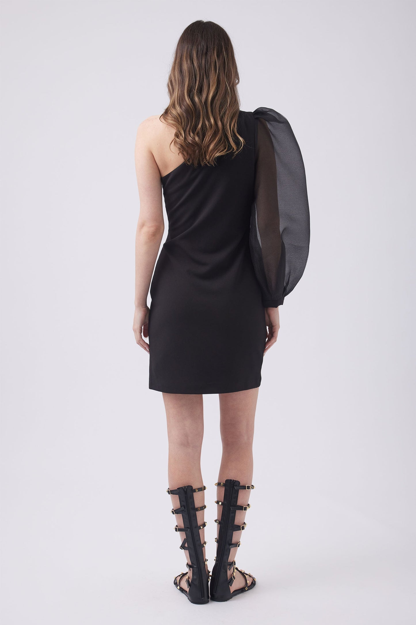 Ellie Puff Sleeve Mini Dress