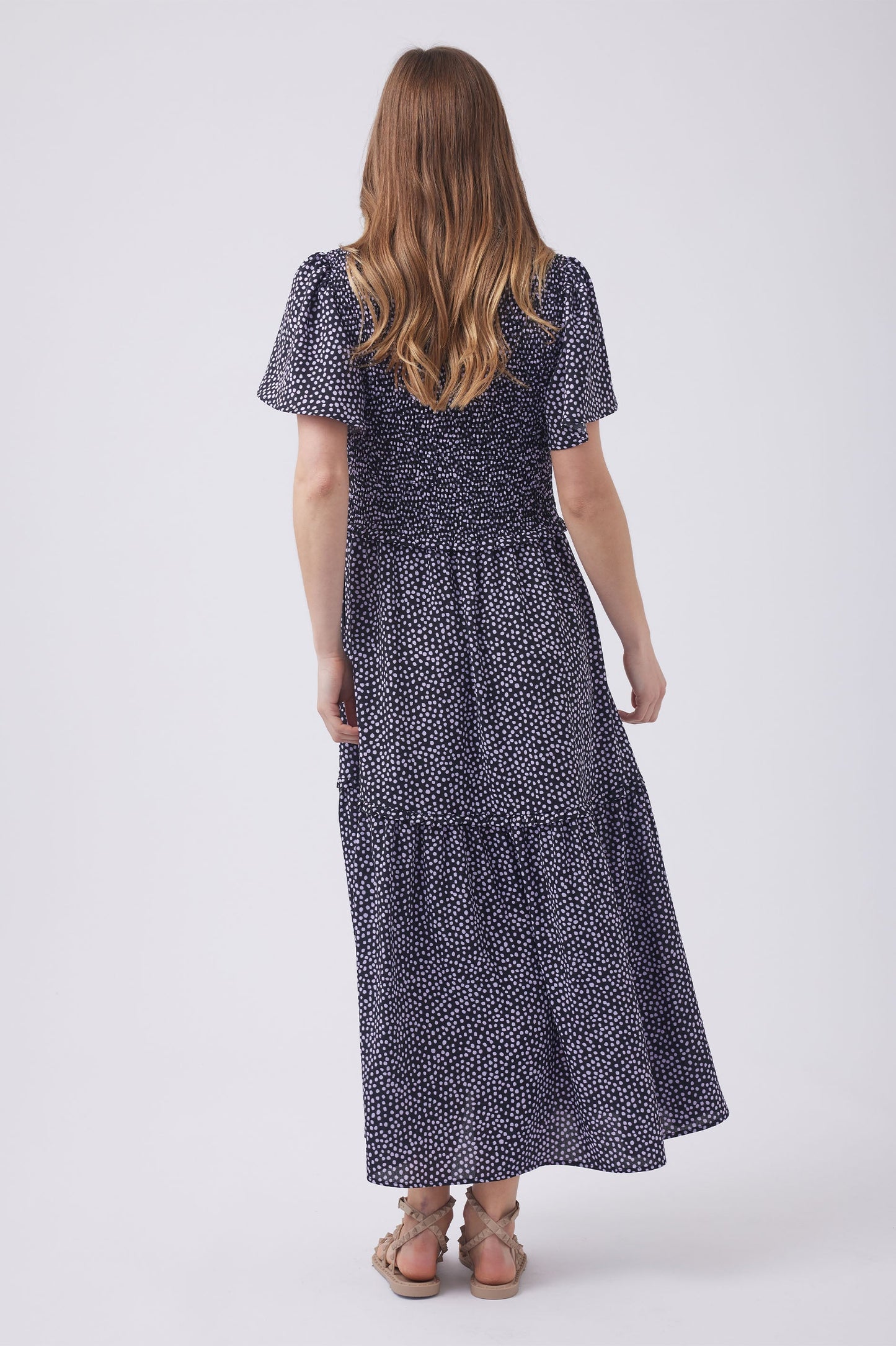 Bonnie Short Sleeve Midi Dress