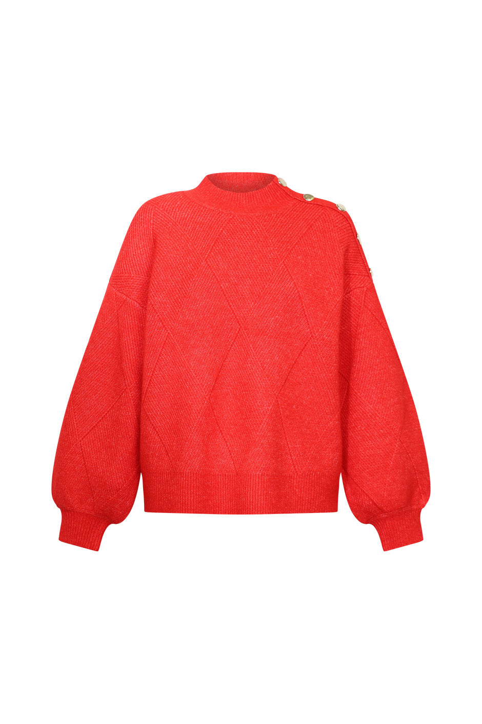 Georgina Button Detail Jumper