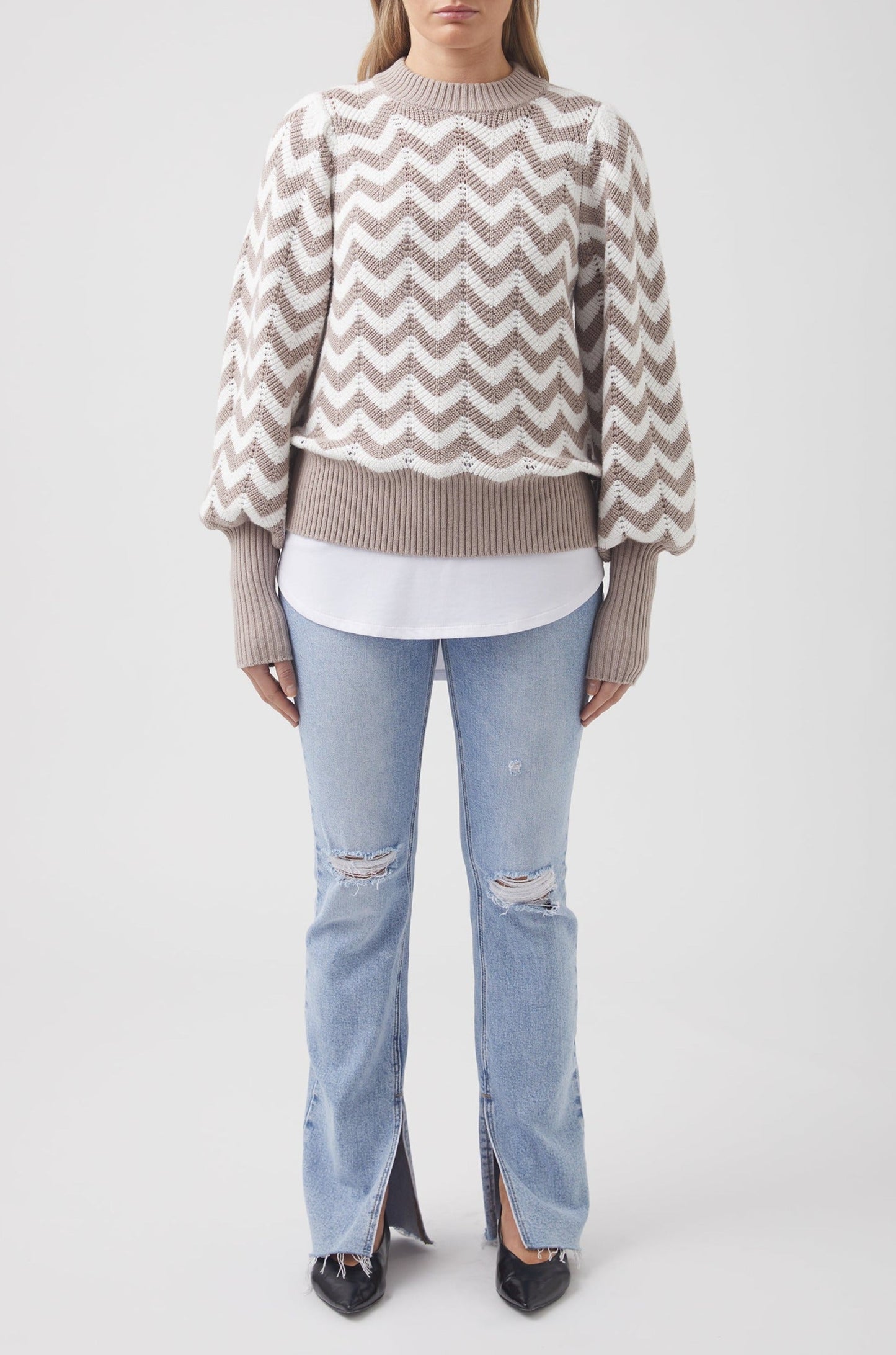 Sonya Puff Sleeve Jumper