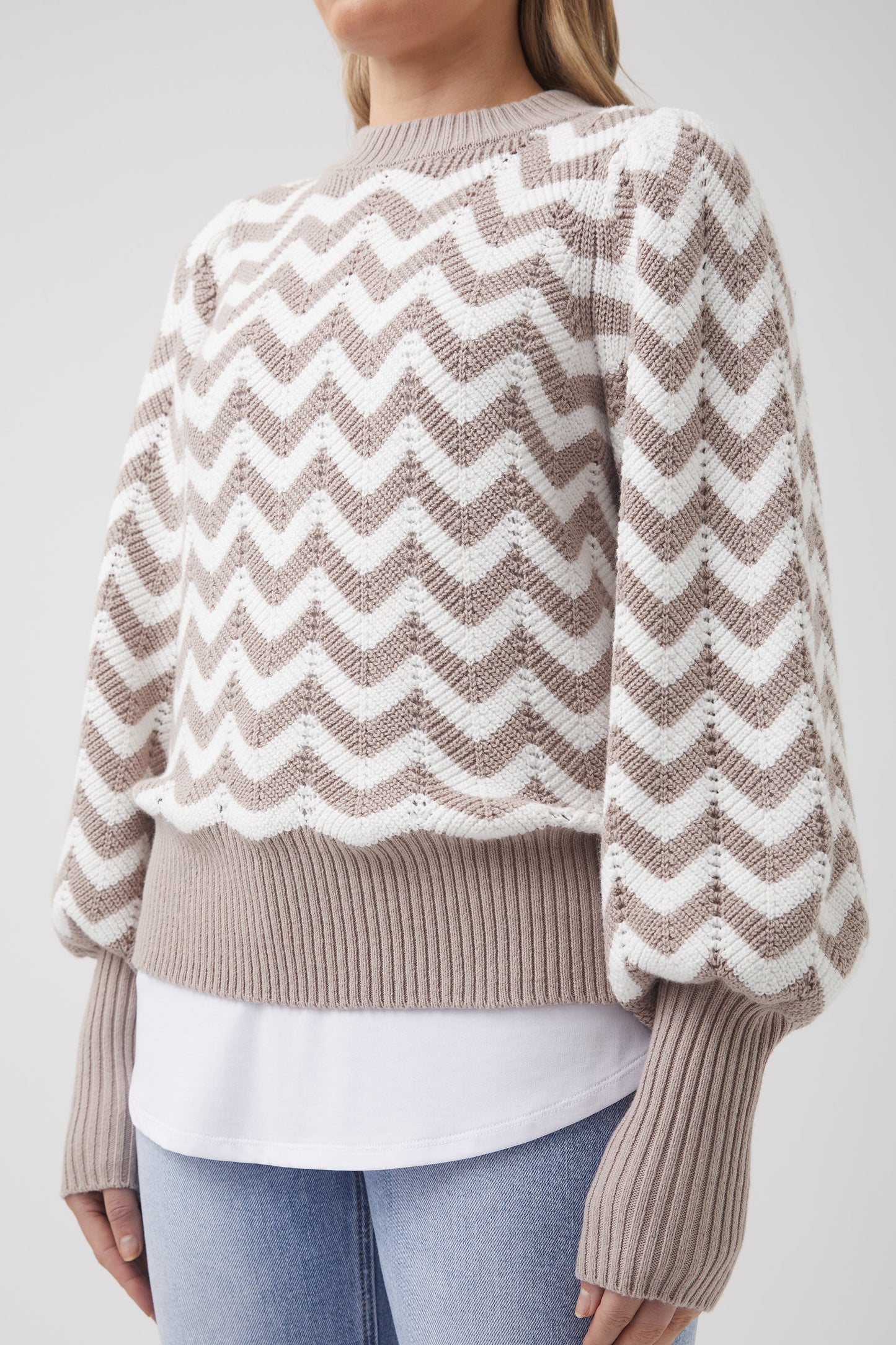 Sonya Puff Sleeve Jumper