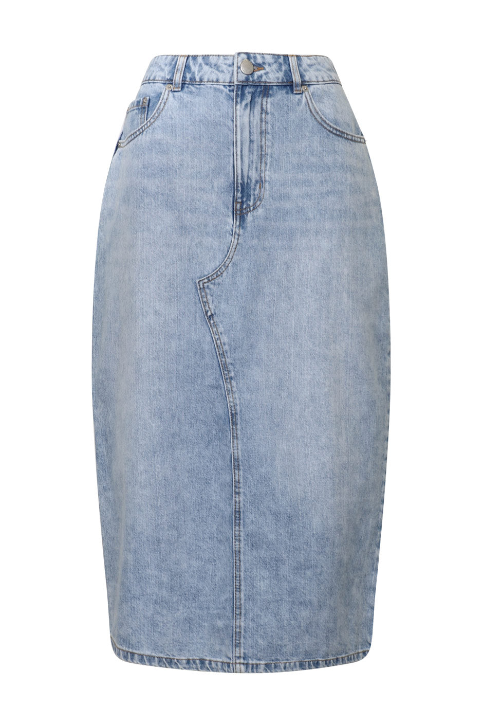 Mia Denim Midi Skirt