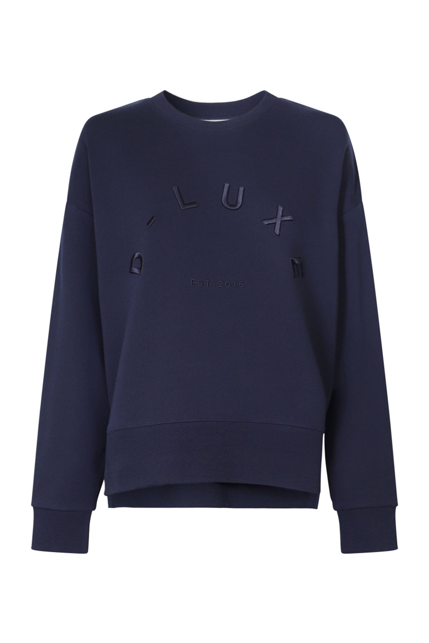 D-Luxe Embroidered Text Sweat