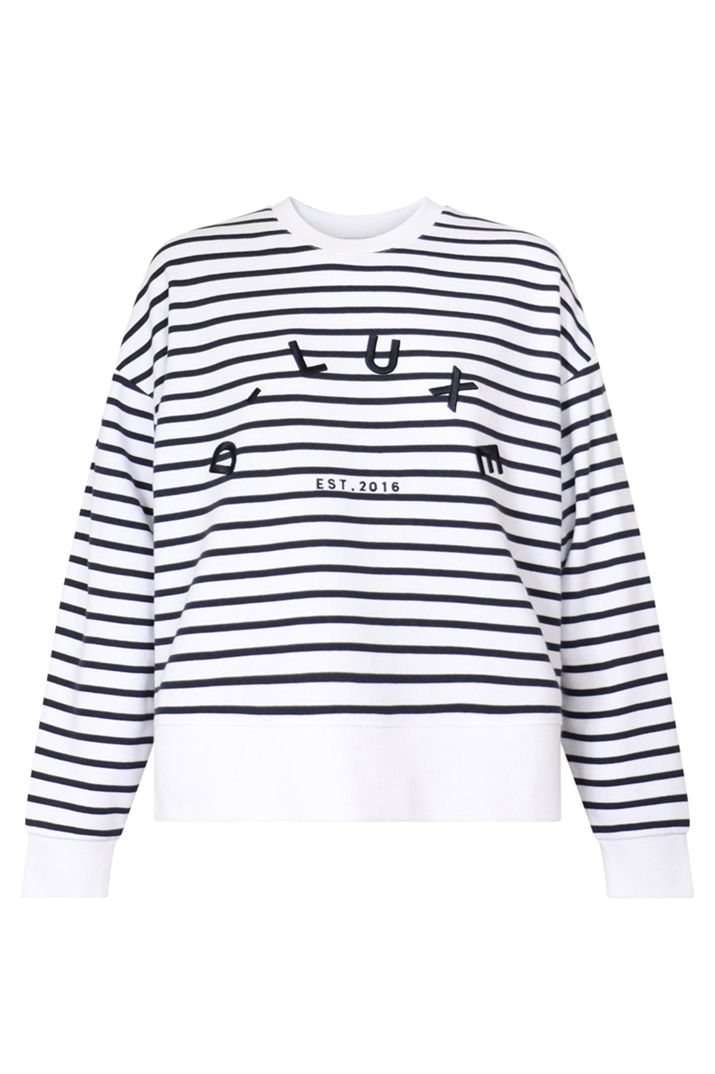 D-Luxe Embroidered Text Sweat