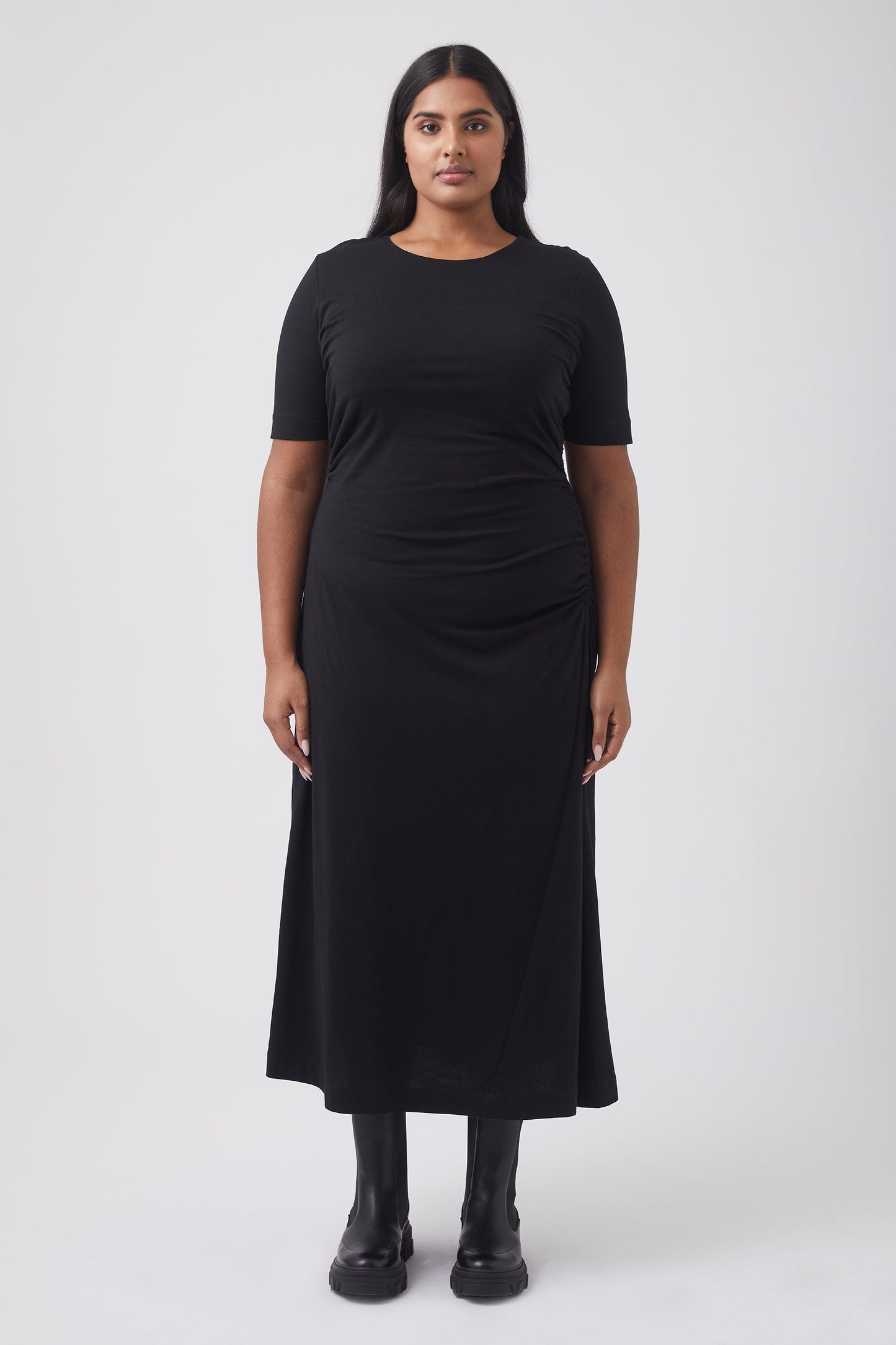 Bronte Short Sleeve Midi Dress