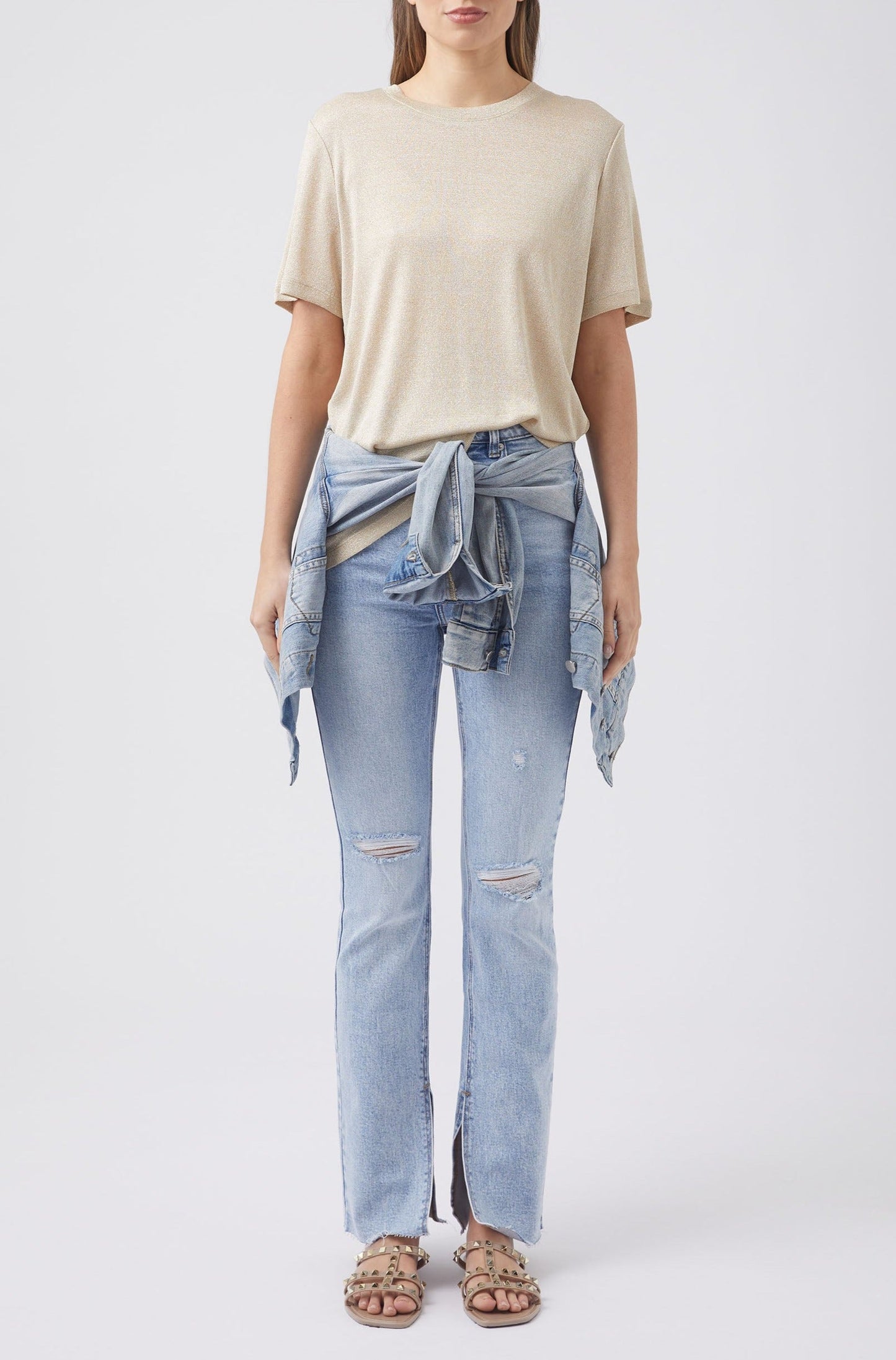 Harmony Metallic Tee