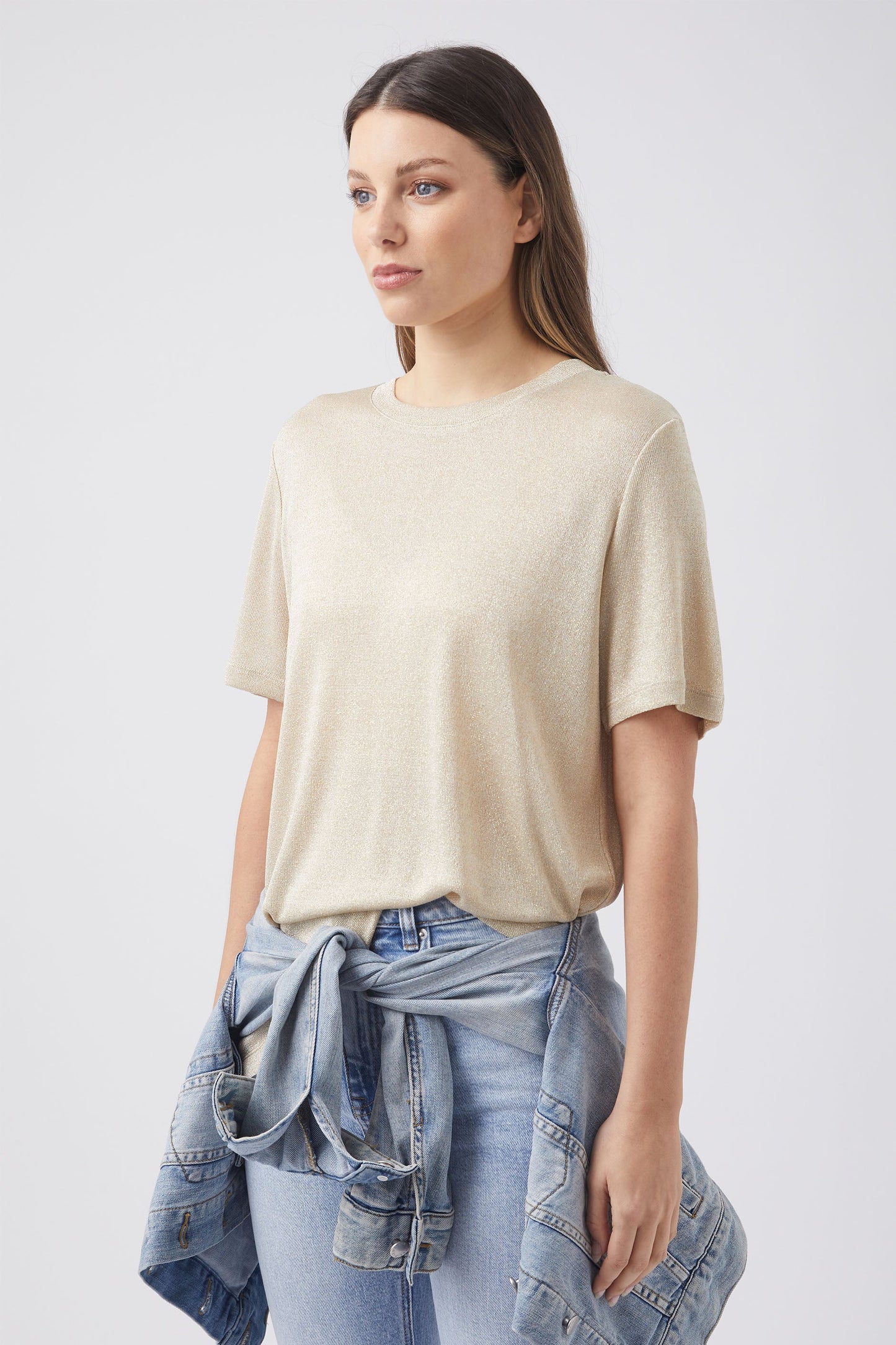 Harmony Metallic Tee