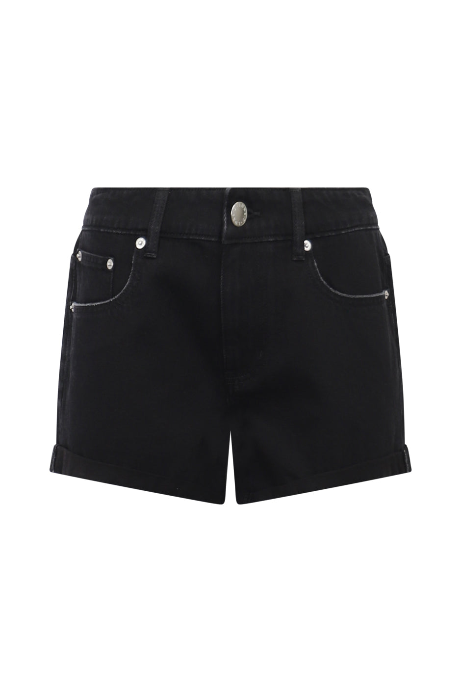 D-LUXE Denim Rolled Cuff Short