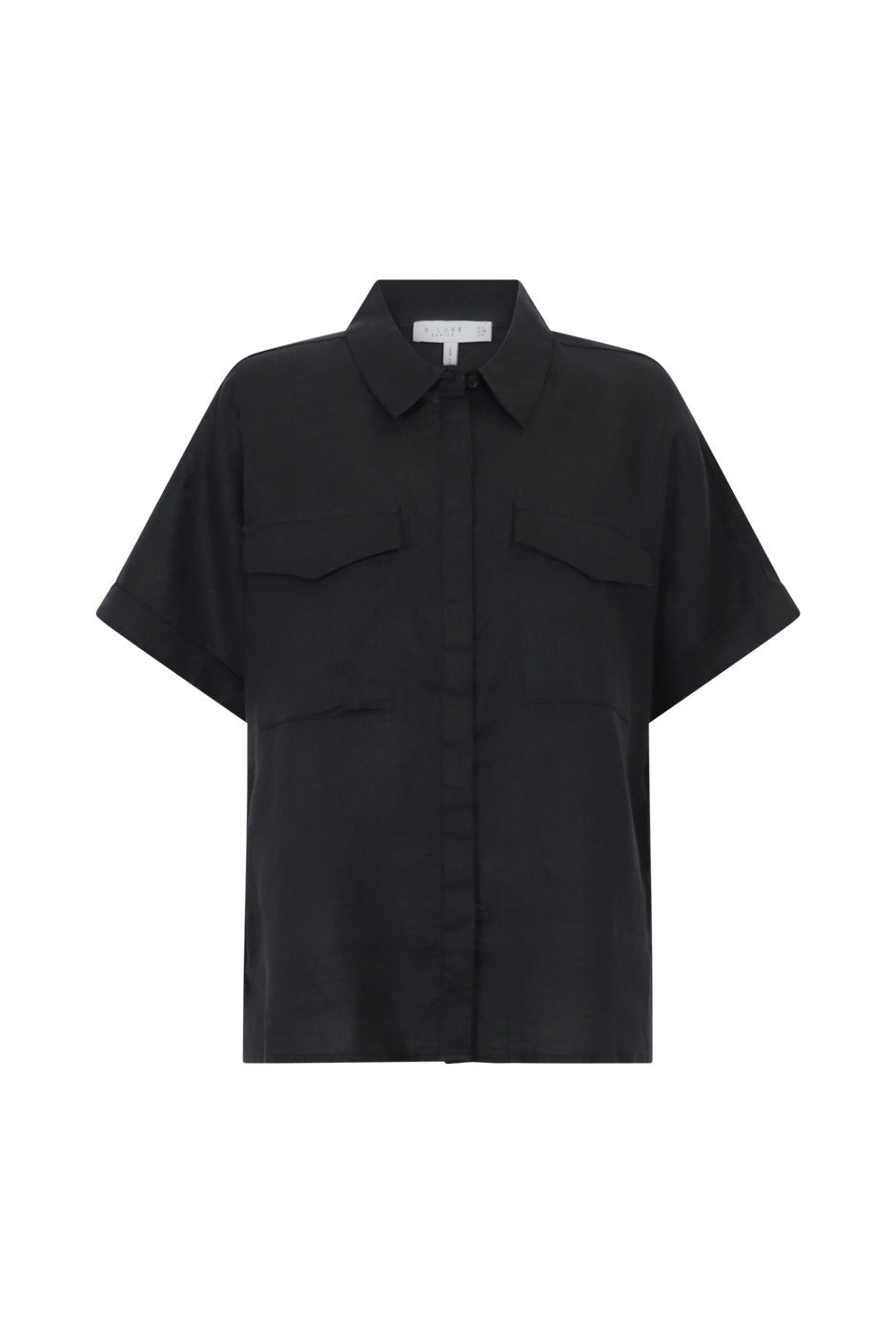 D-Luxe Pocket Linen Shirt