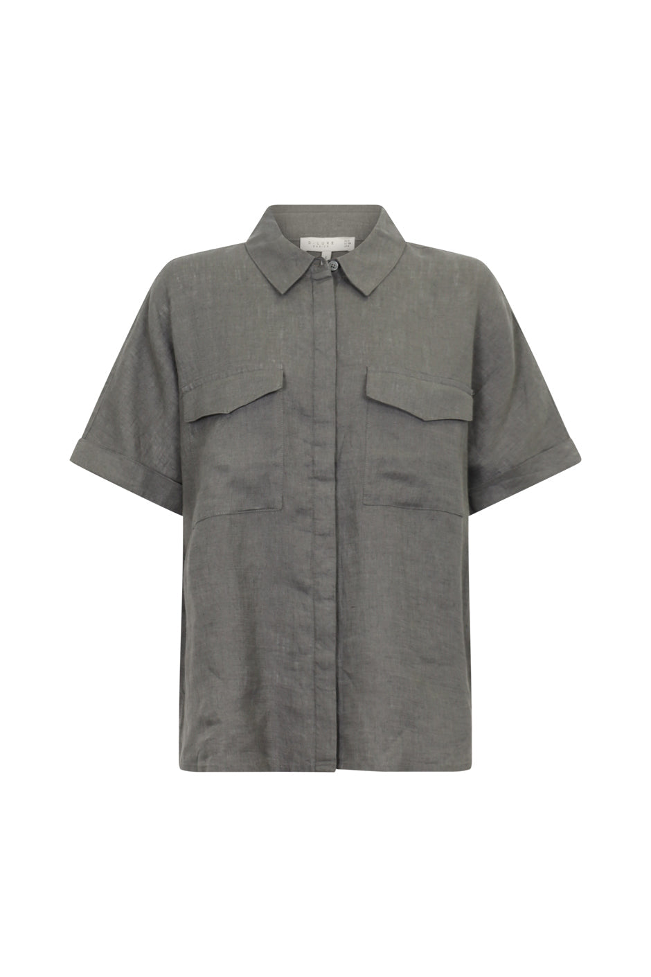 D-Luxe Pocket Linen Shirt