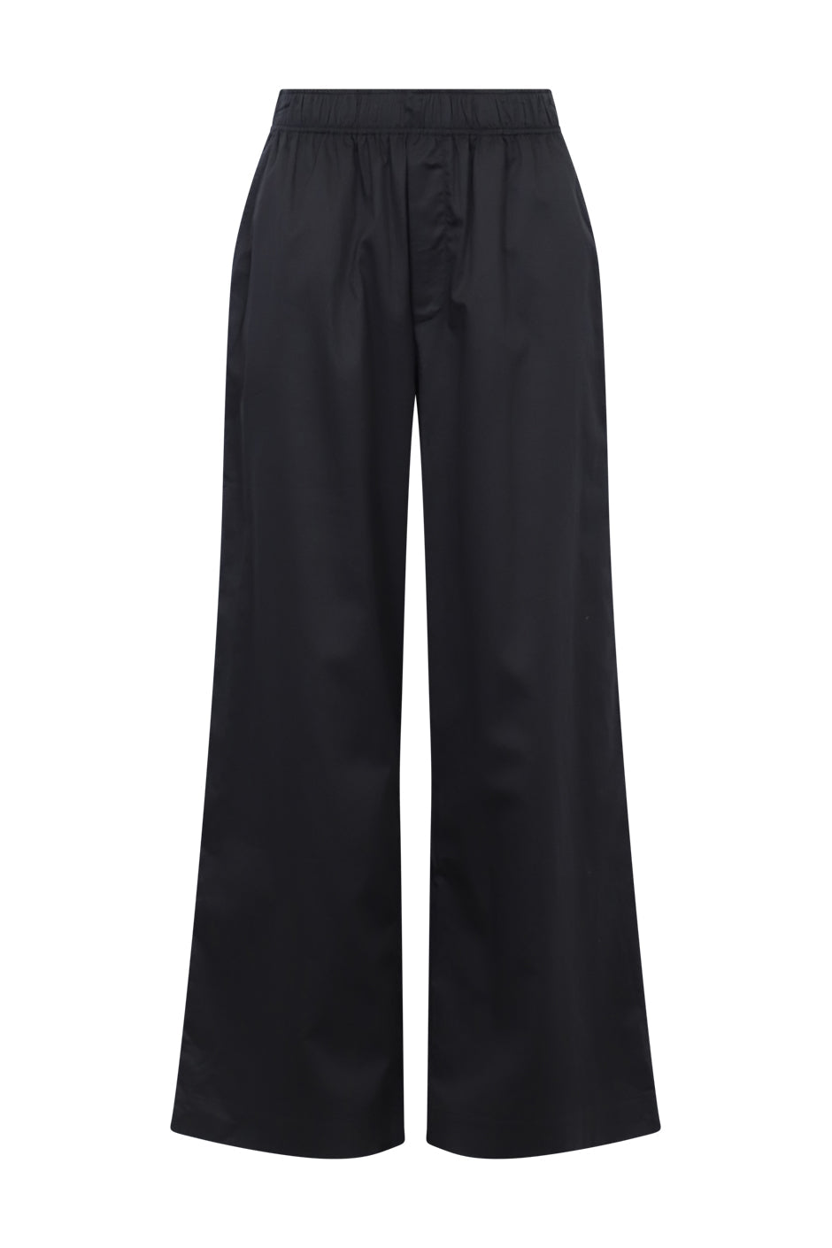D-Luxe Poplin Wide Leg Pant