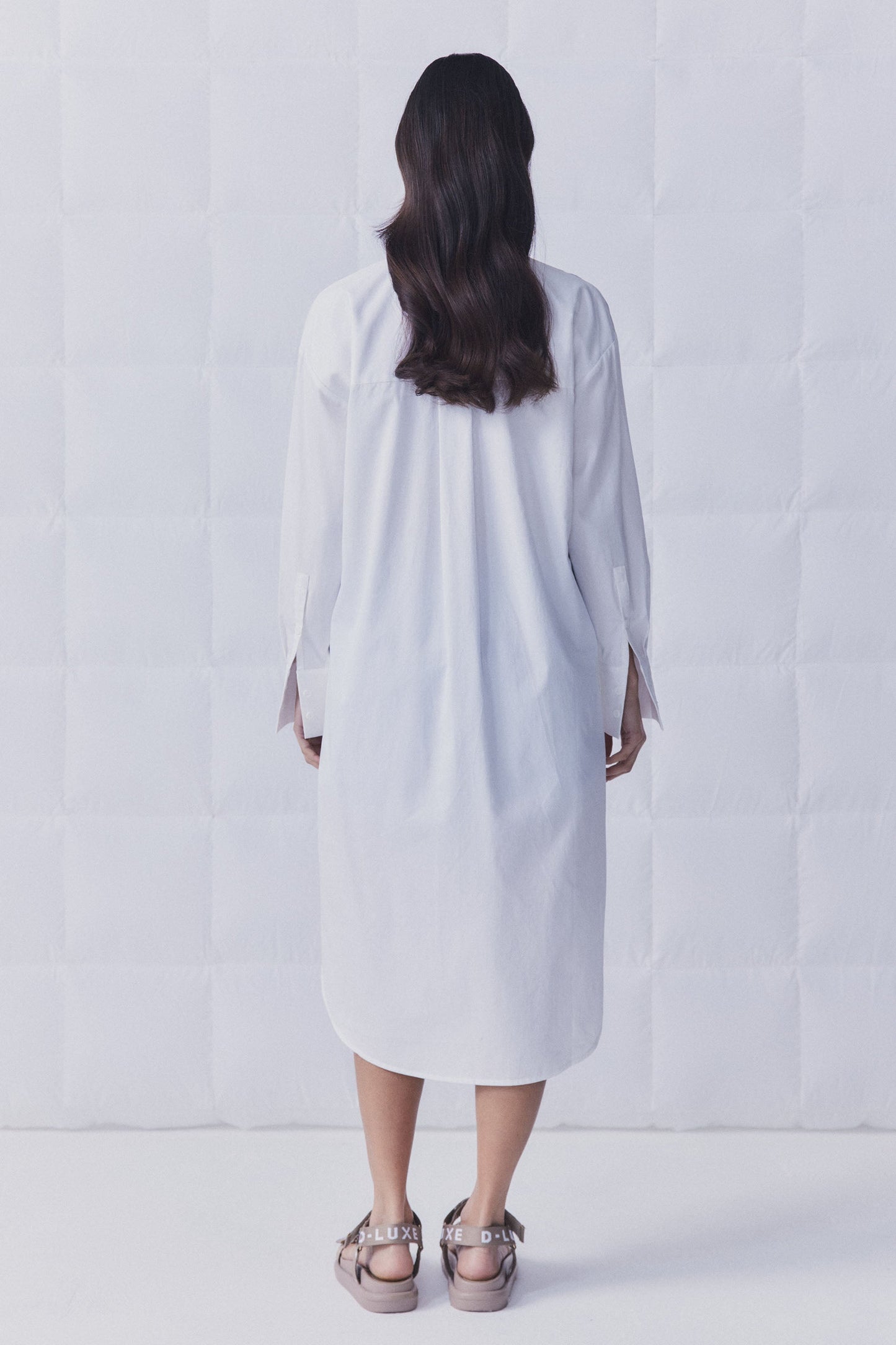 D-Luxe Poplin Shirt Dress