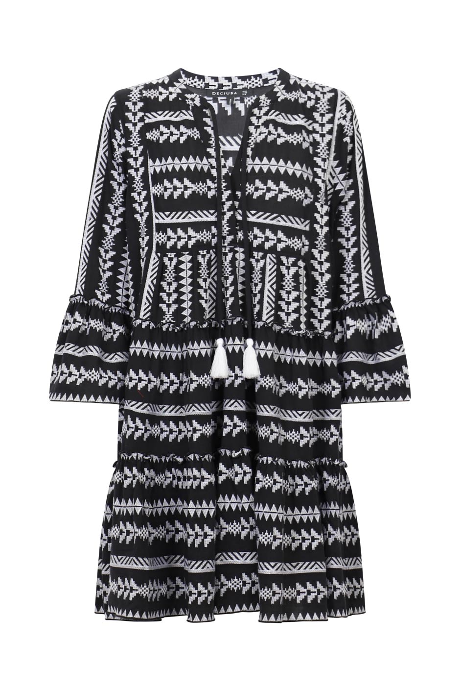 Indie Embroidered Mini Dress