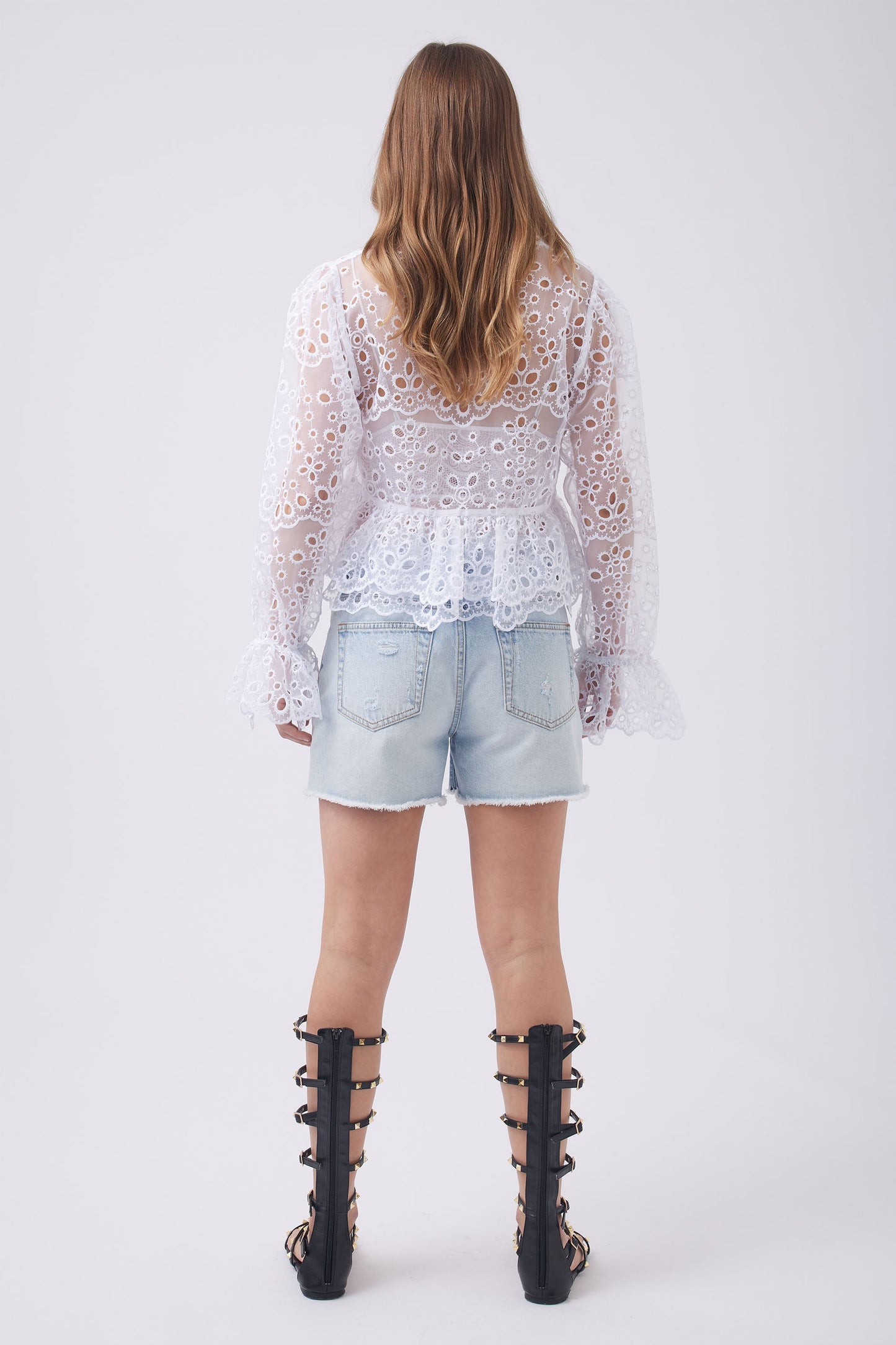 Asher Broderie Top