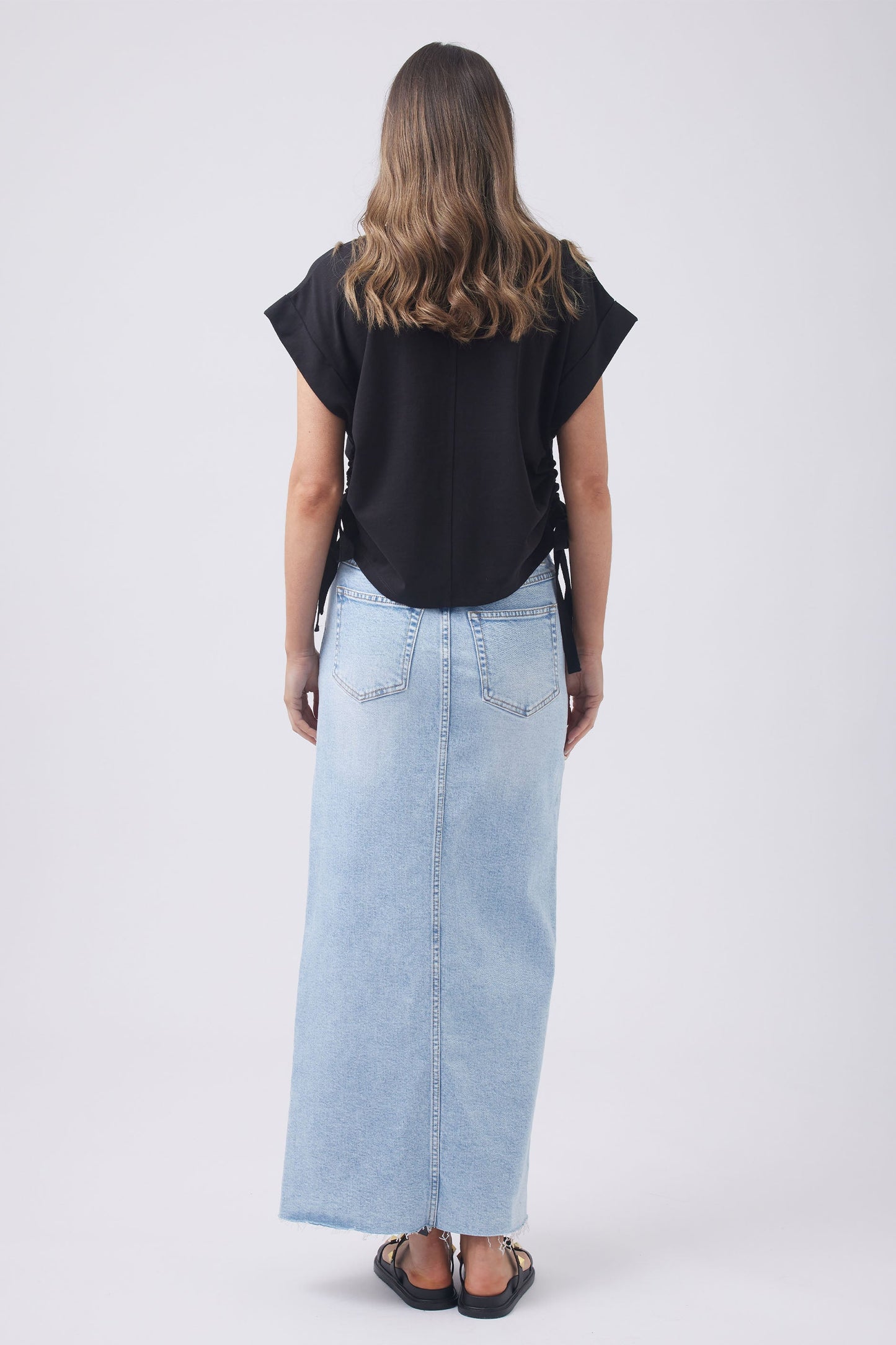 Archie Ruched Side Tee
