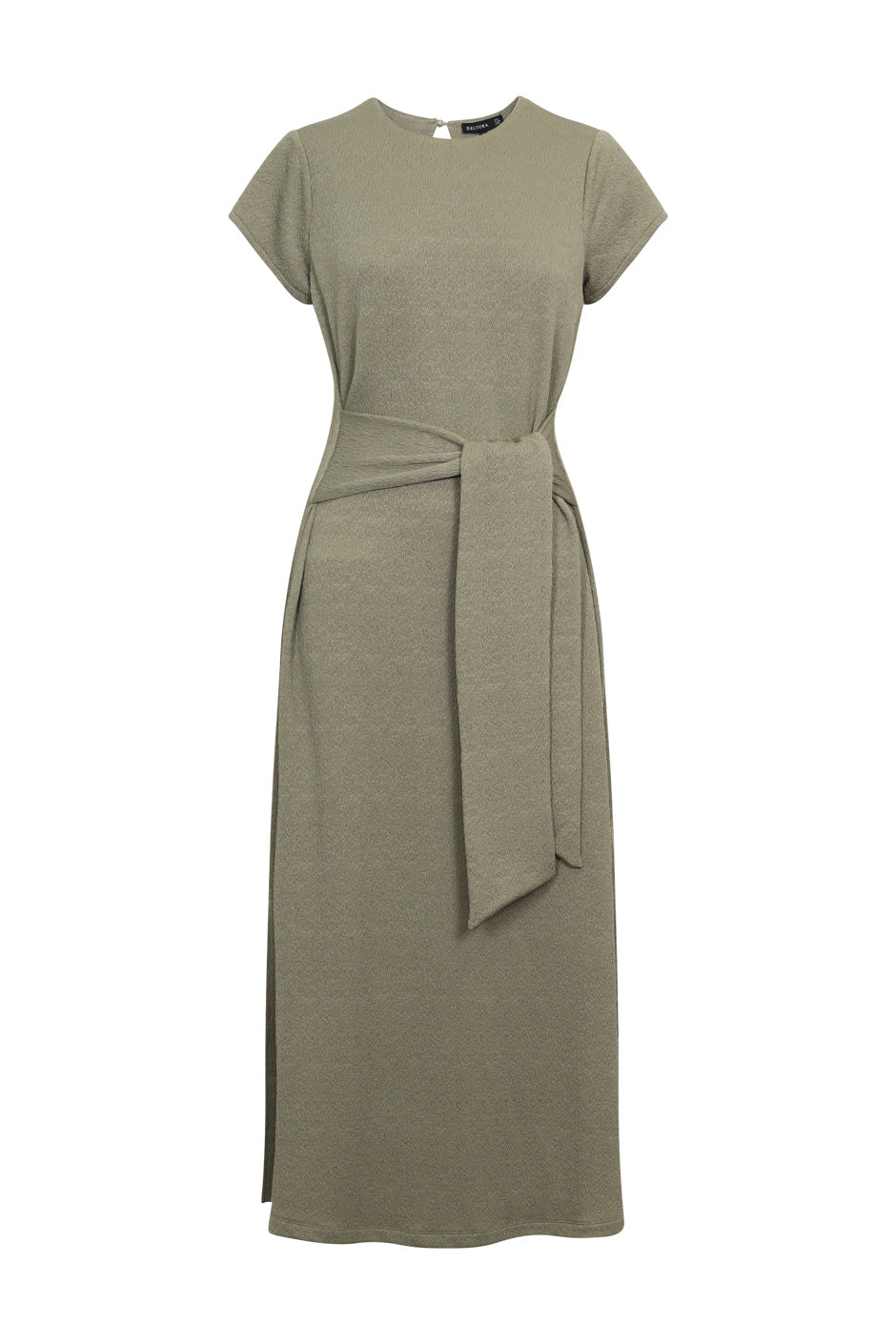 Tilly Tie Front Midi Dress