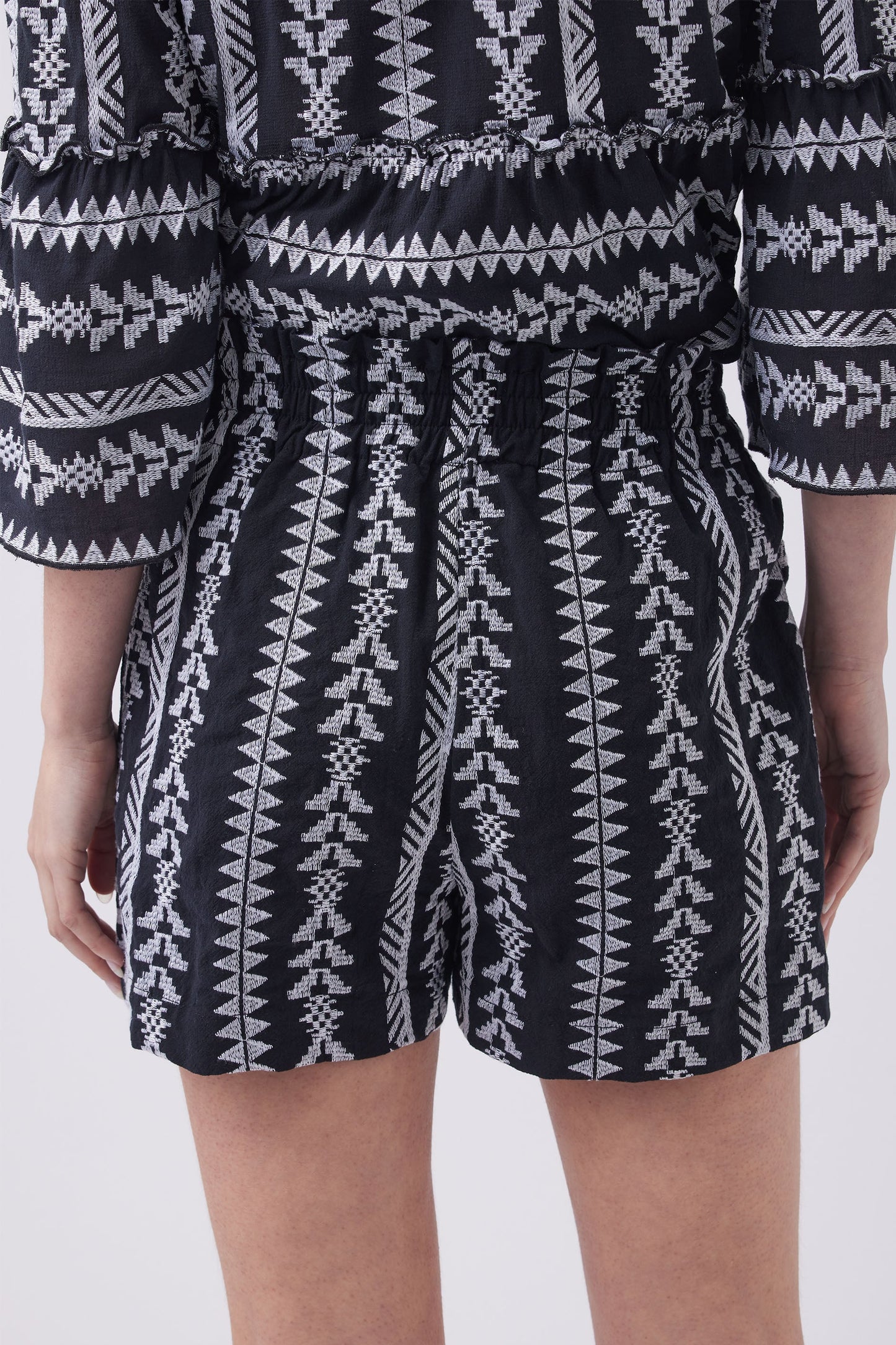Indie Embroidered Short
