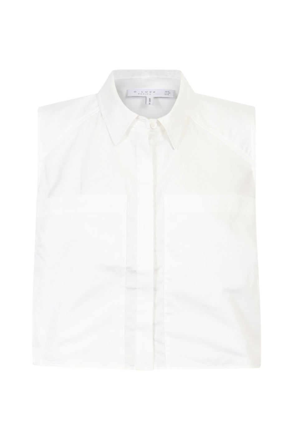D-Luxe Crop Sleeveless Shirt