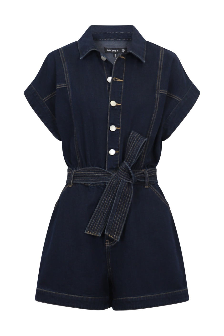 Krissy Denim Romper