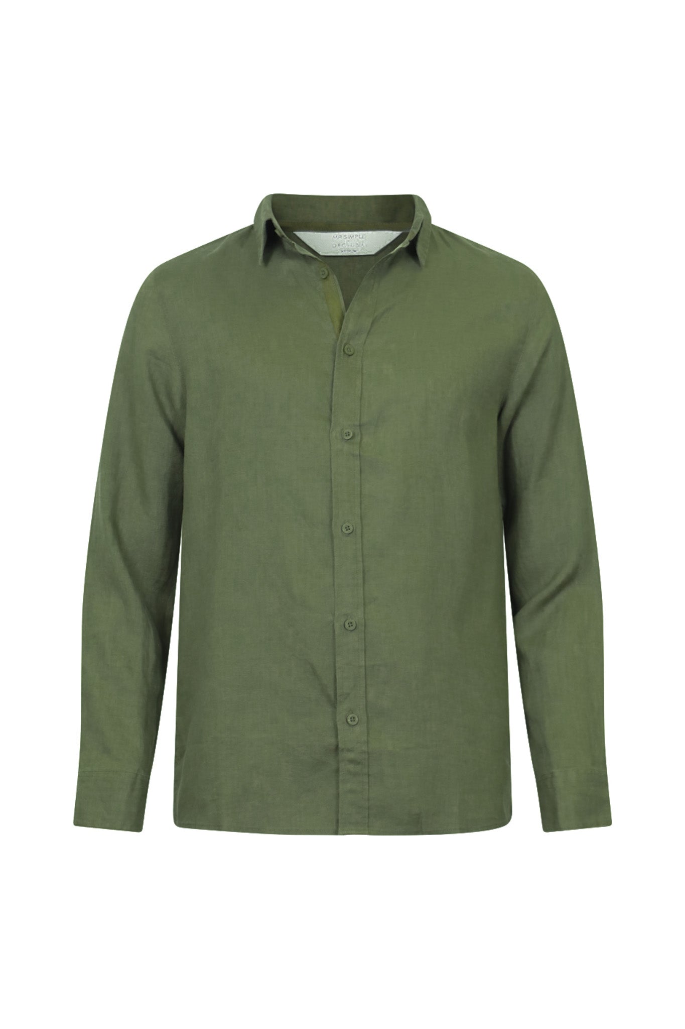 Men's Linen Long Sleeve Shirt