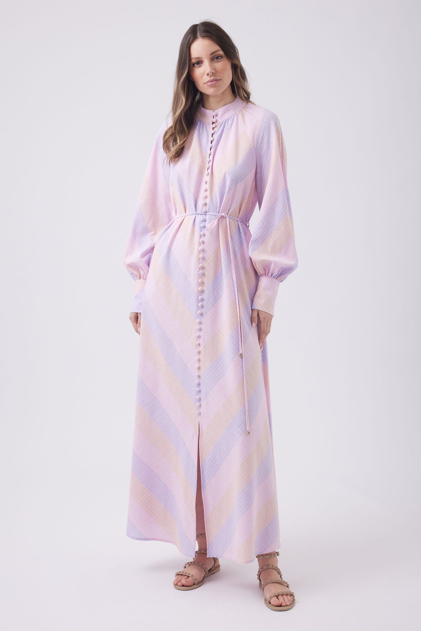 Clementine Maxi Shirt Dress