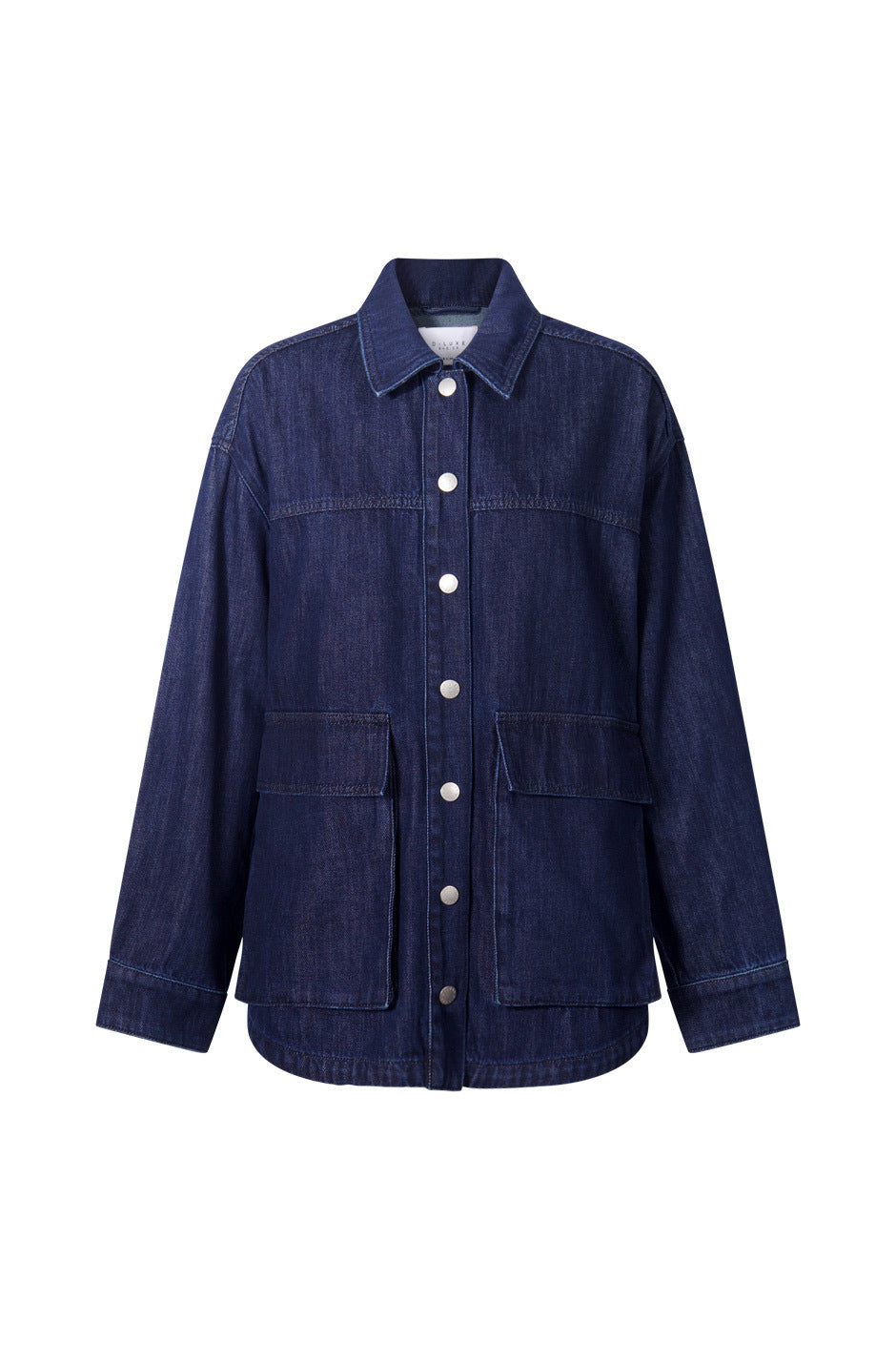 D-Luxe Denim Utility Shacket