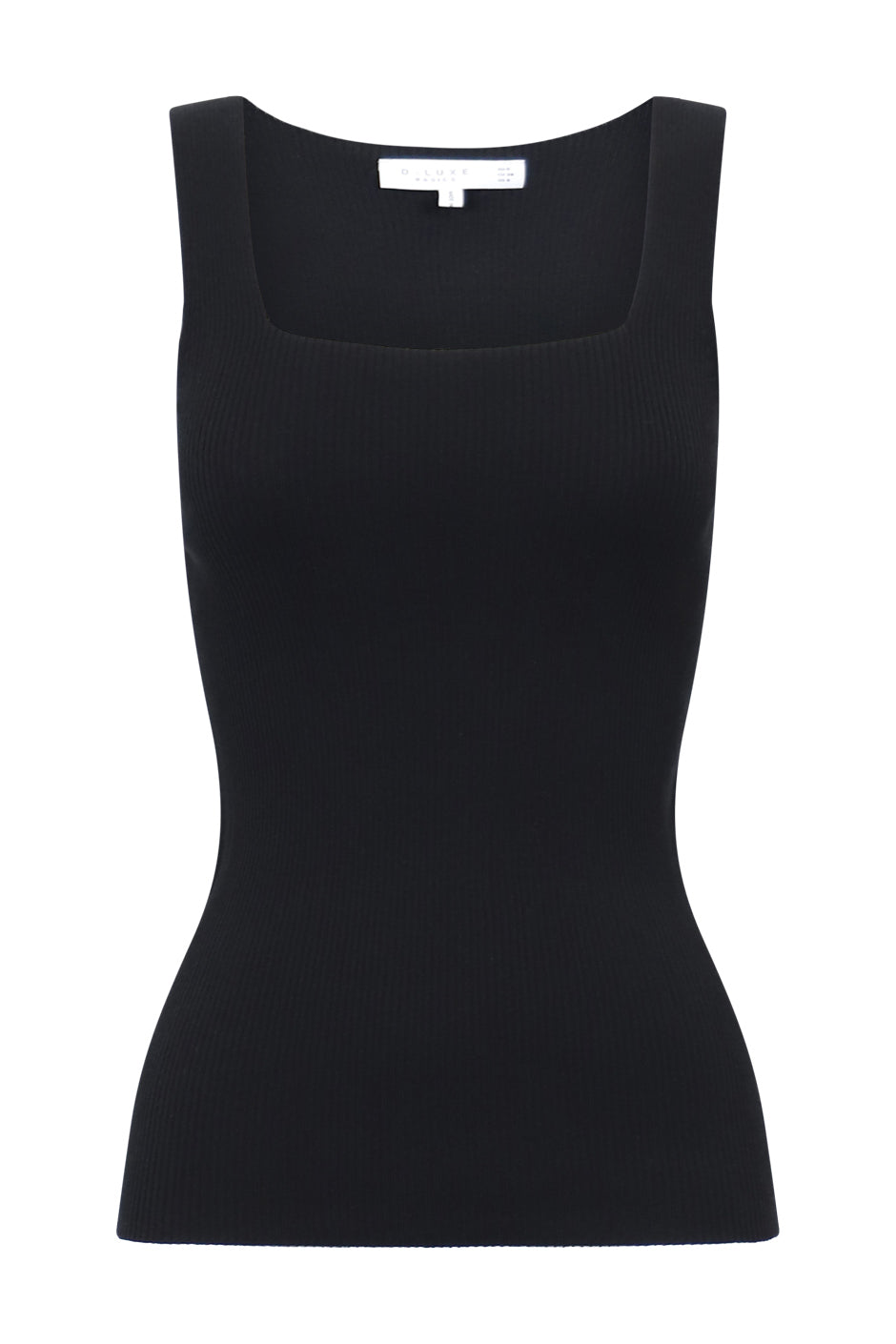 D-Luxe Square Neck Knit Tank
