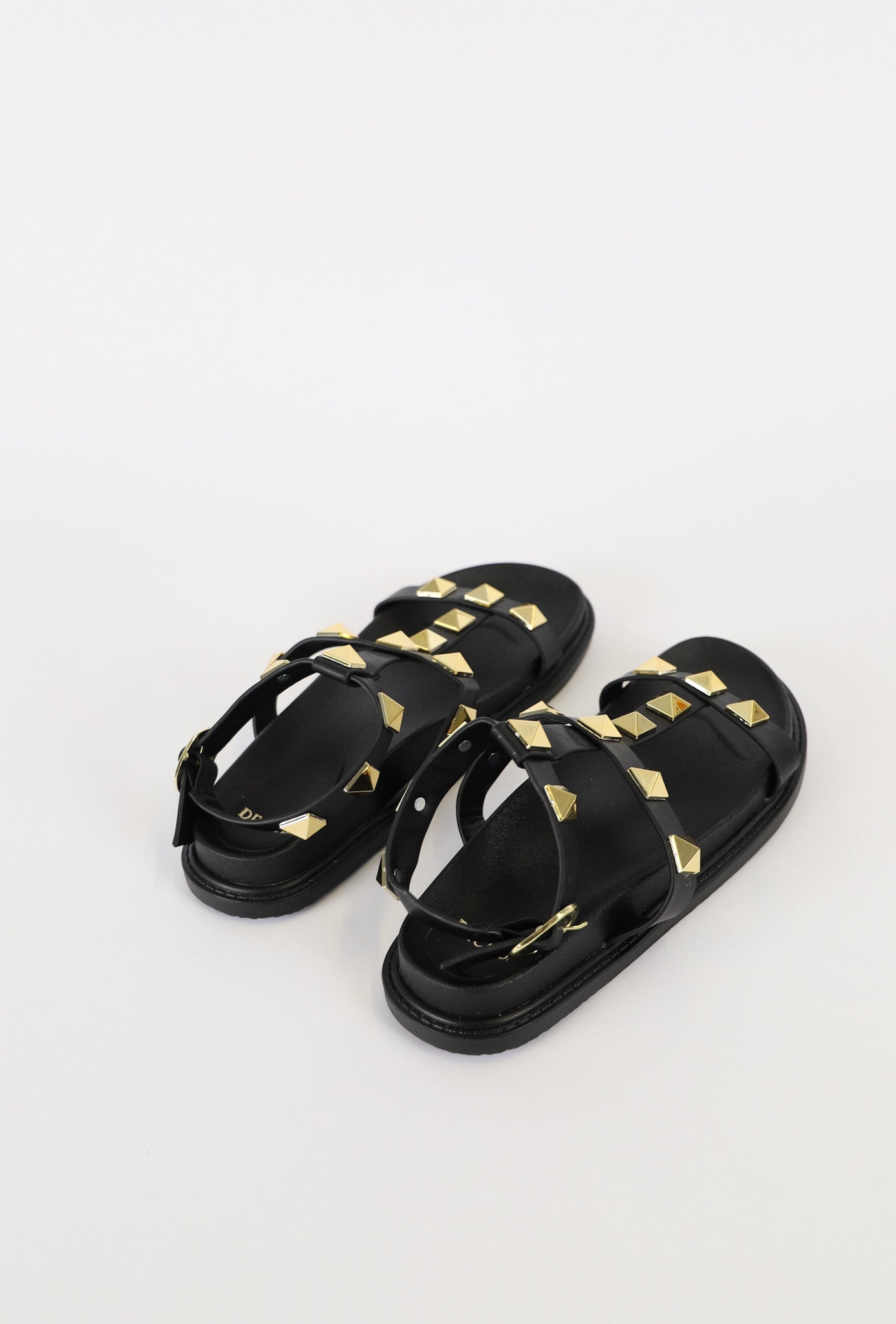 Wrap T-Bar Studded Sandal